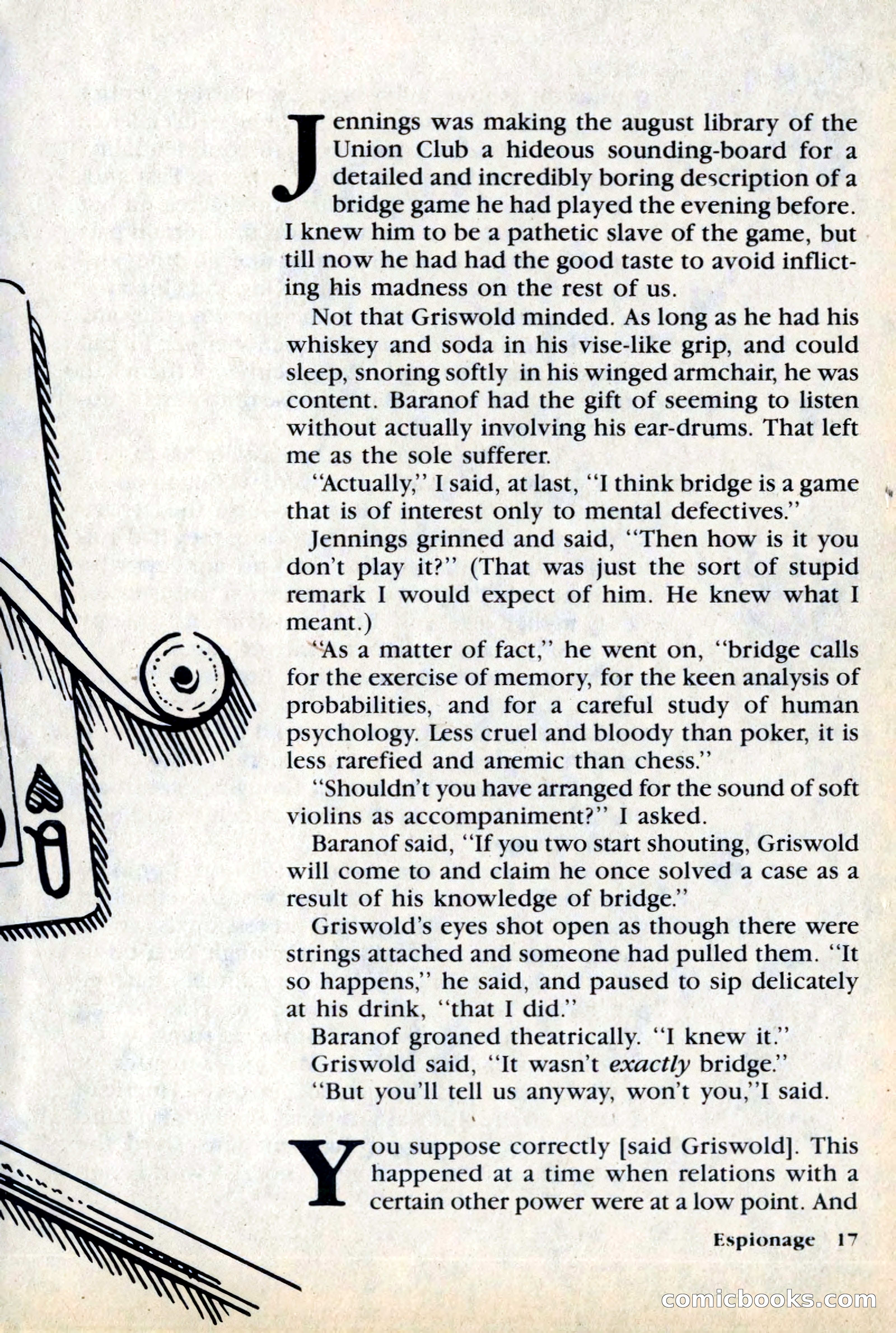 Espionage Magazine, Vol. 1, No. 1 — page 17 of 164