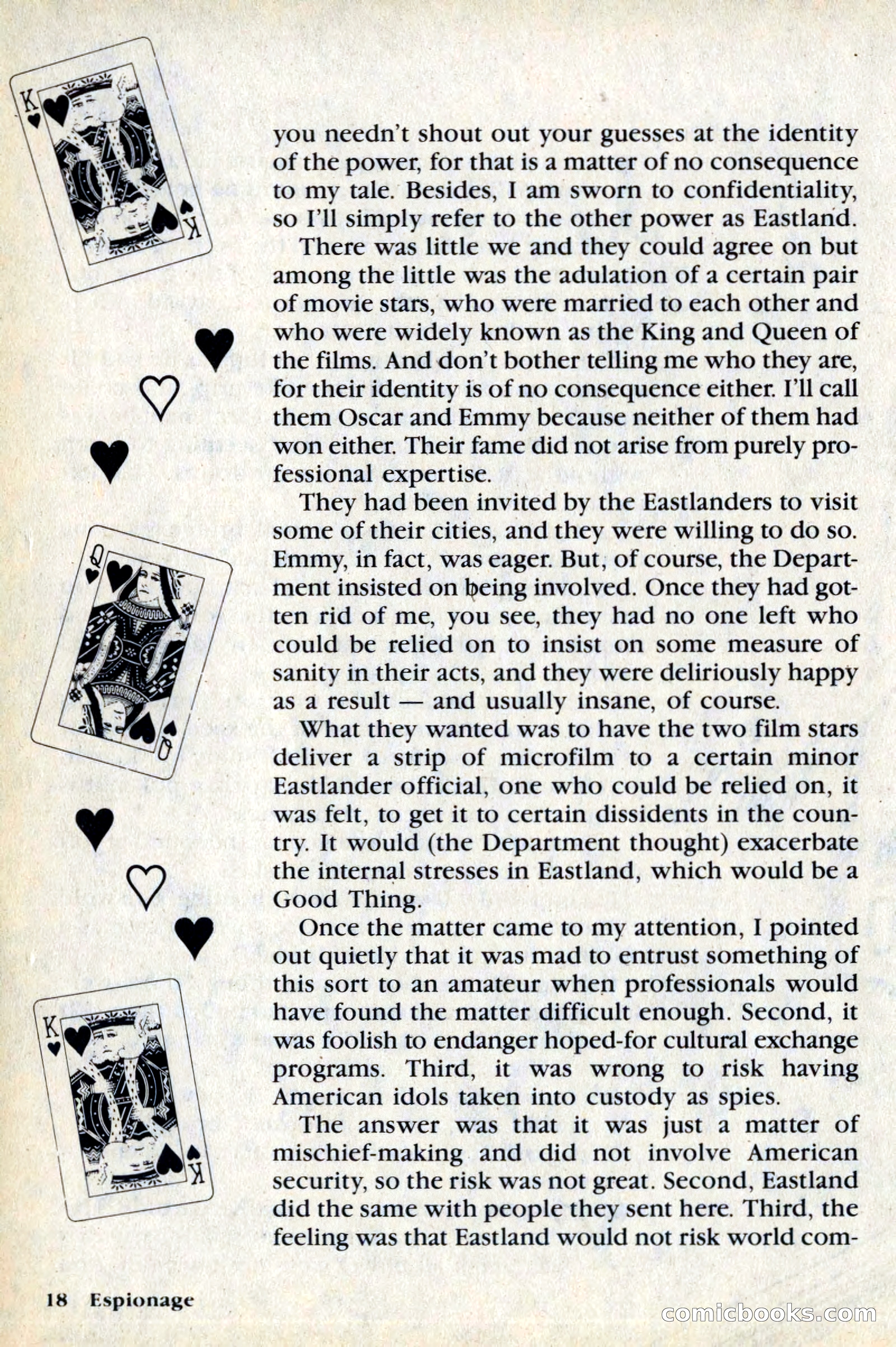Espionage Magazine, Vol. 1, No. 1 — page 18 of 164