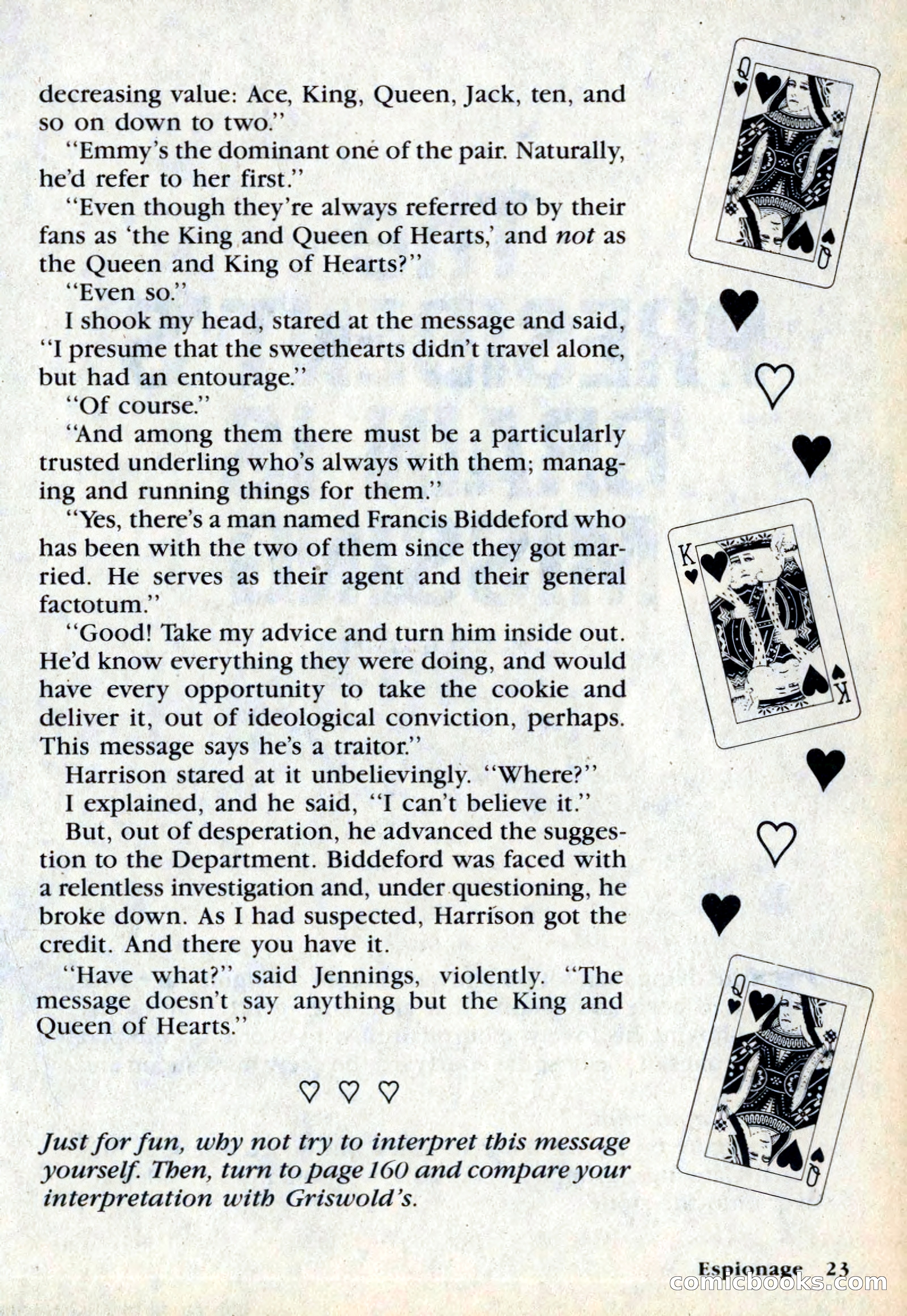 Espionage Magazine, Vol. 1, No. 1 — page 23 of 164