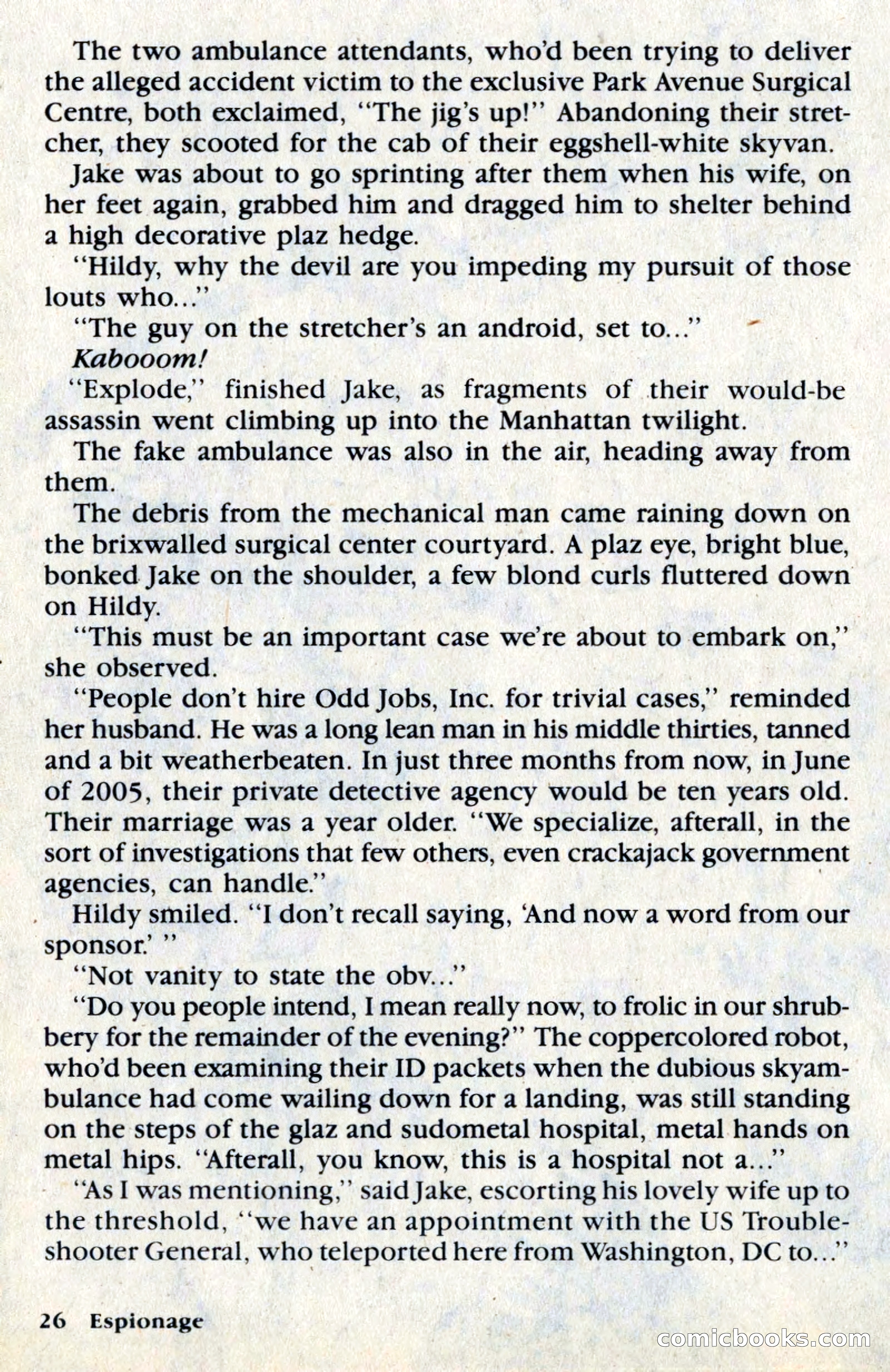 Espionage Magazine, Vol. 1, No. 1 — page 26 of 164