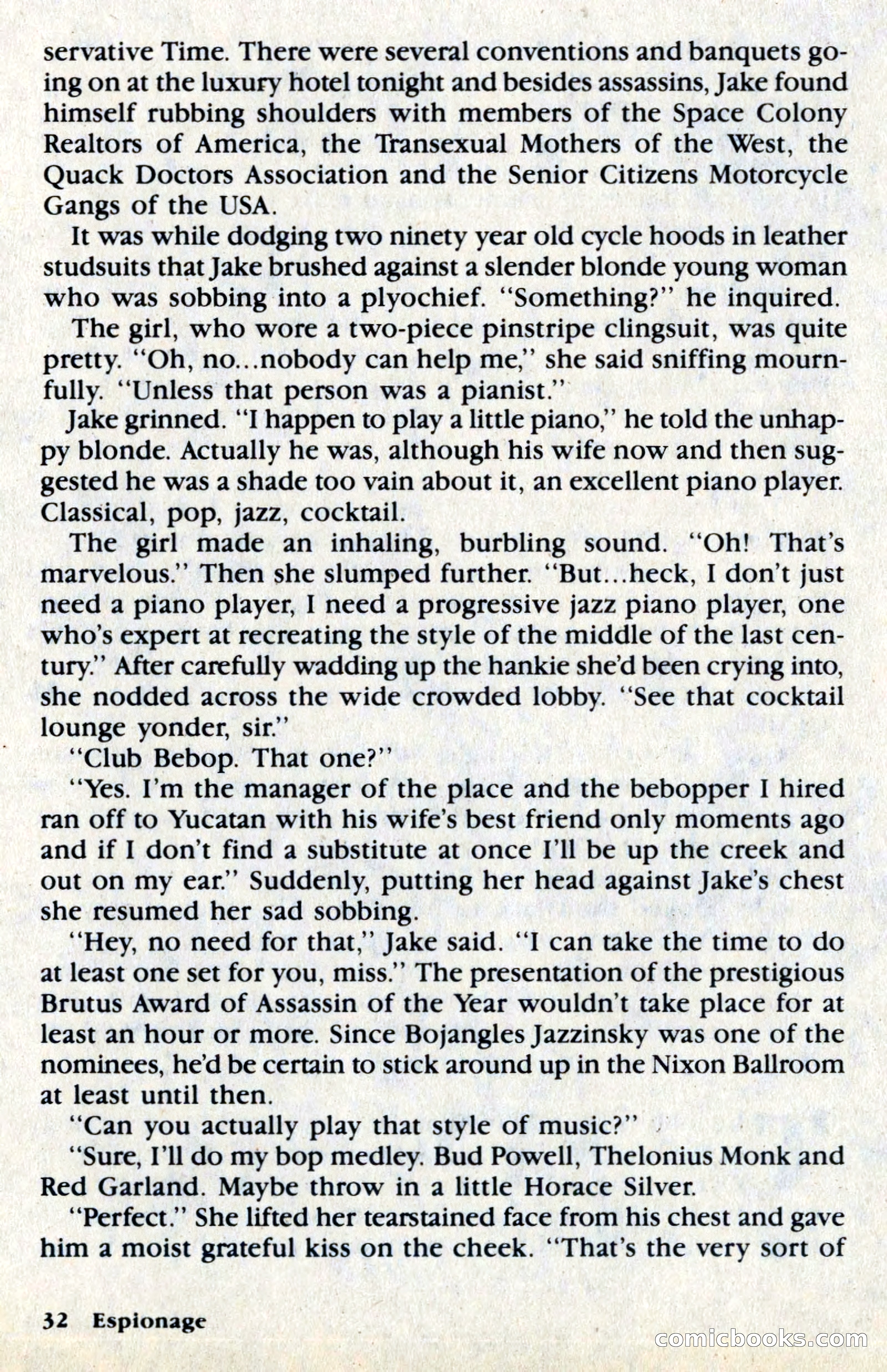 Espionage Magazine, Vol. 1, No. 1 — page 32 of 164