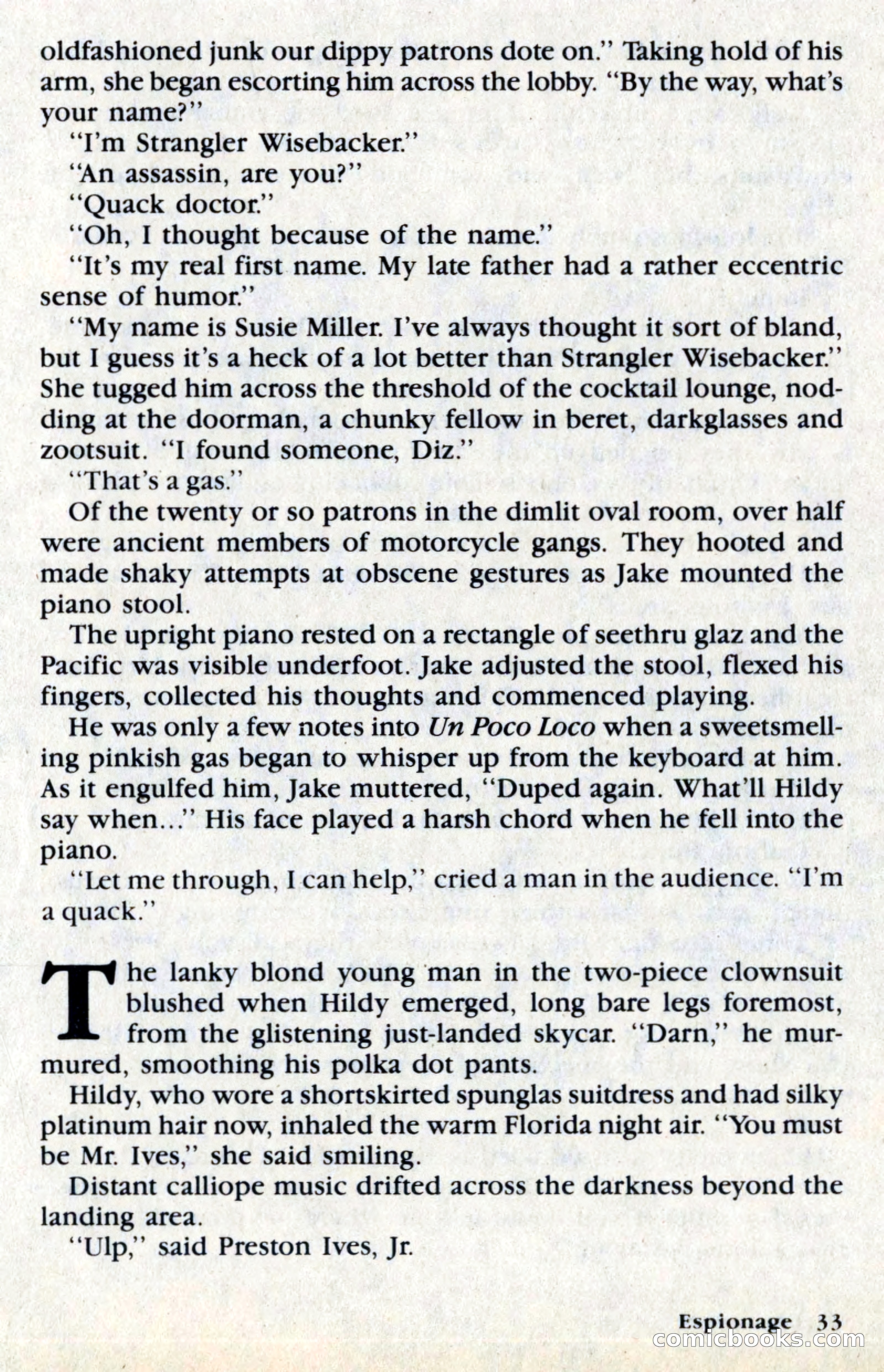 Espionage Magazine, Vol. 1, No. 1 — page 33 of 164