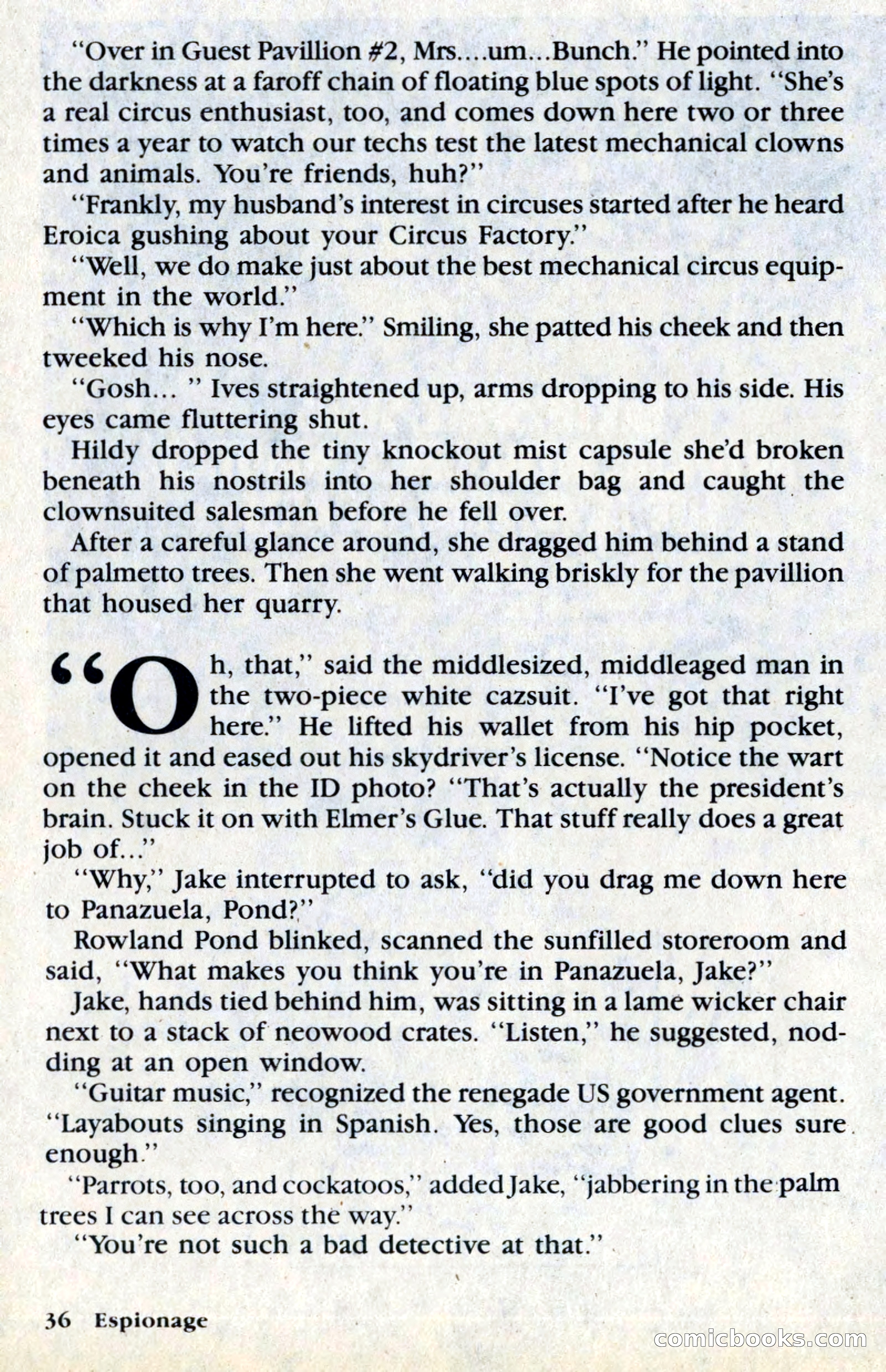Espionage Magazine, Vol. 1, No. 1 — page 36 of 164