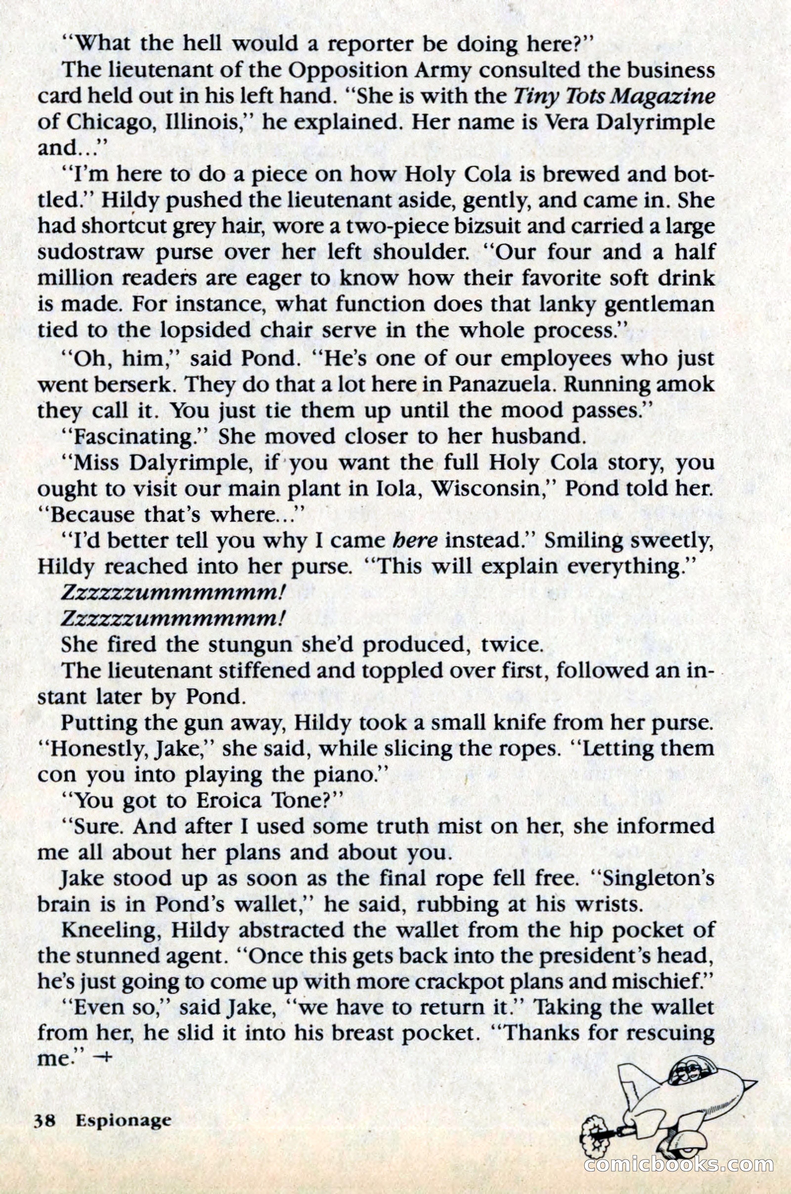 Espionage Magazine, Vol. 1, No. 1 — page 38 of 164