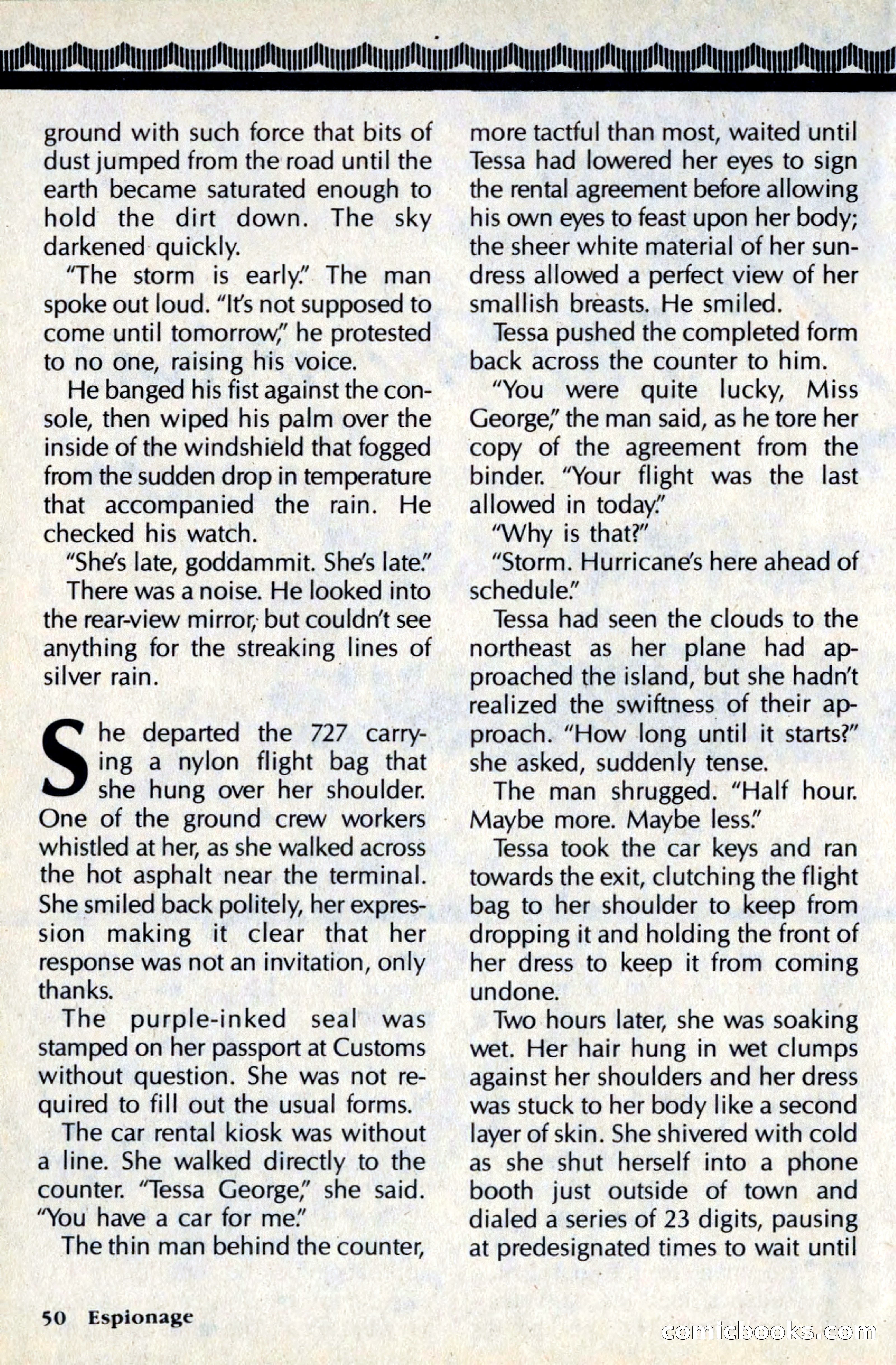 Espionage Magazine, Vol. 1, No. 1 — page 50 of 164