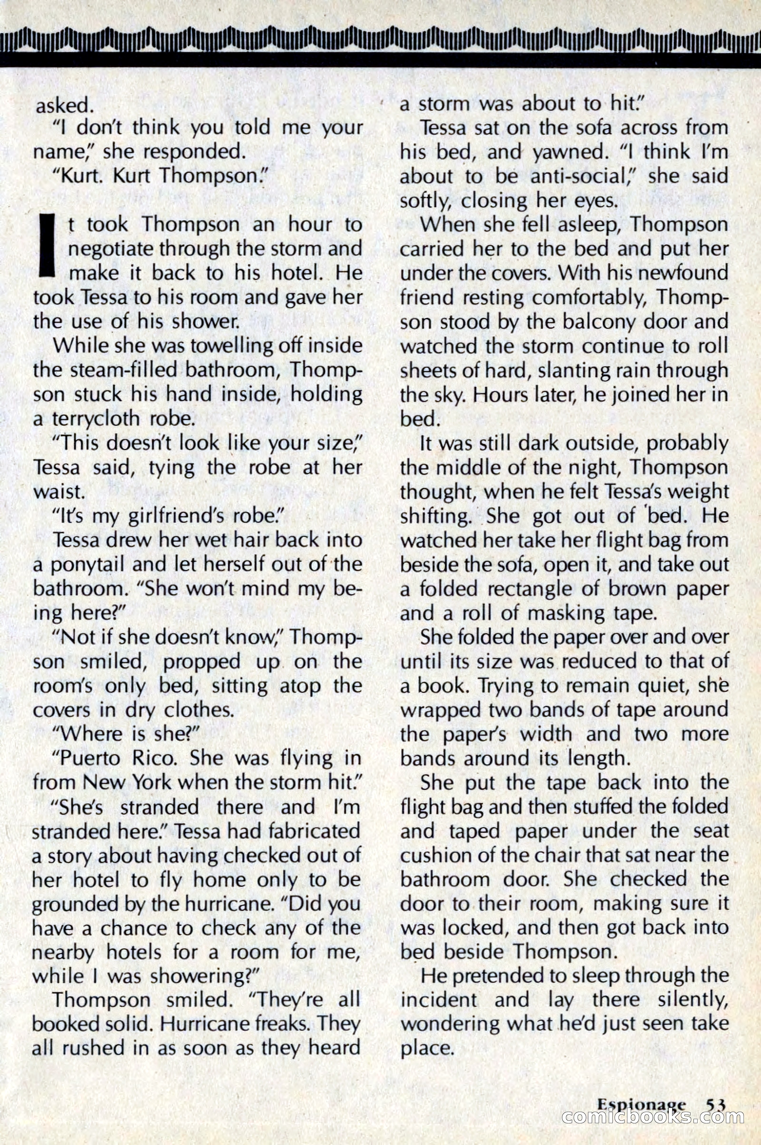 Espionage Magazine, Vol. 1, No. 1 — page 53 of 164
