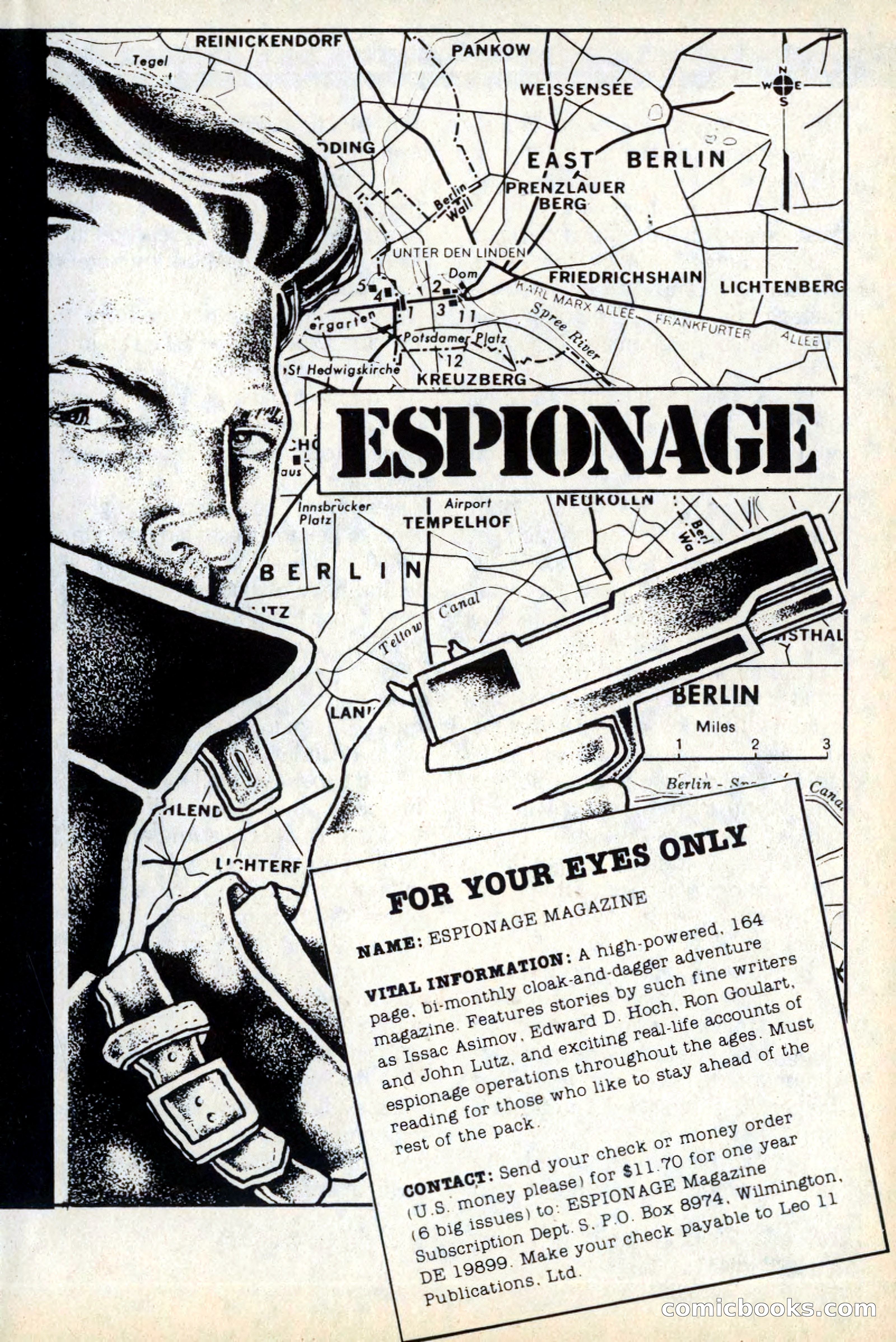 Espionage Magazine, Vol. 1, No. 1 — page 55 of 164