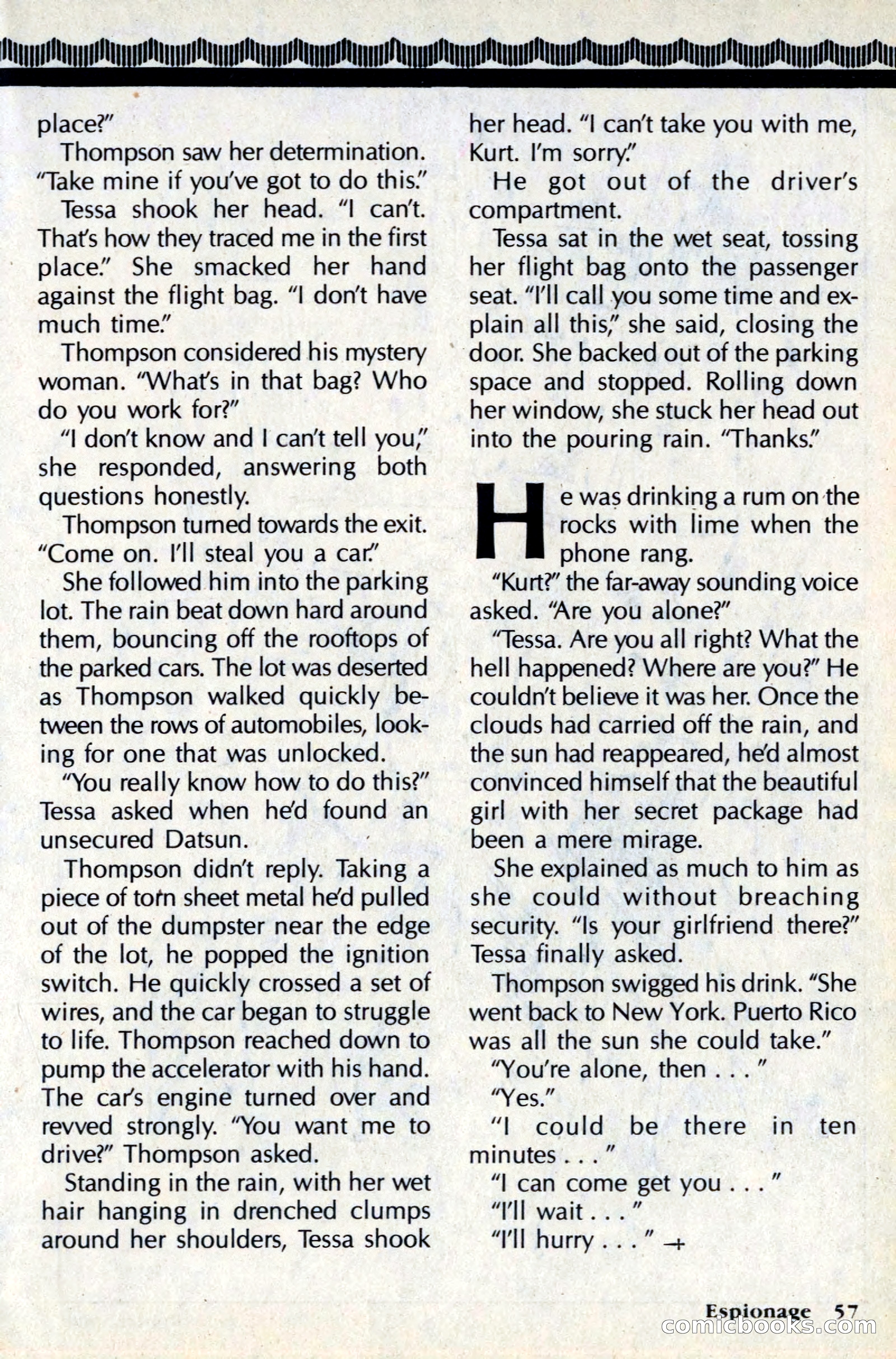 Espionage Magazine, Vol. 1, No. 1 — page 57 of 164