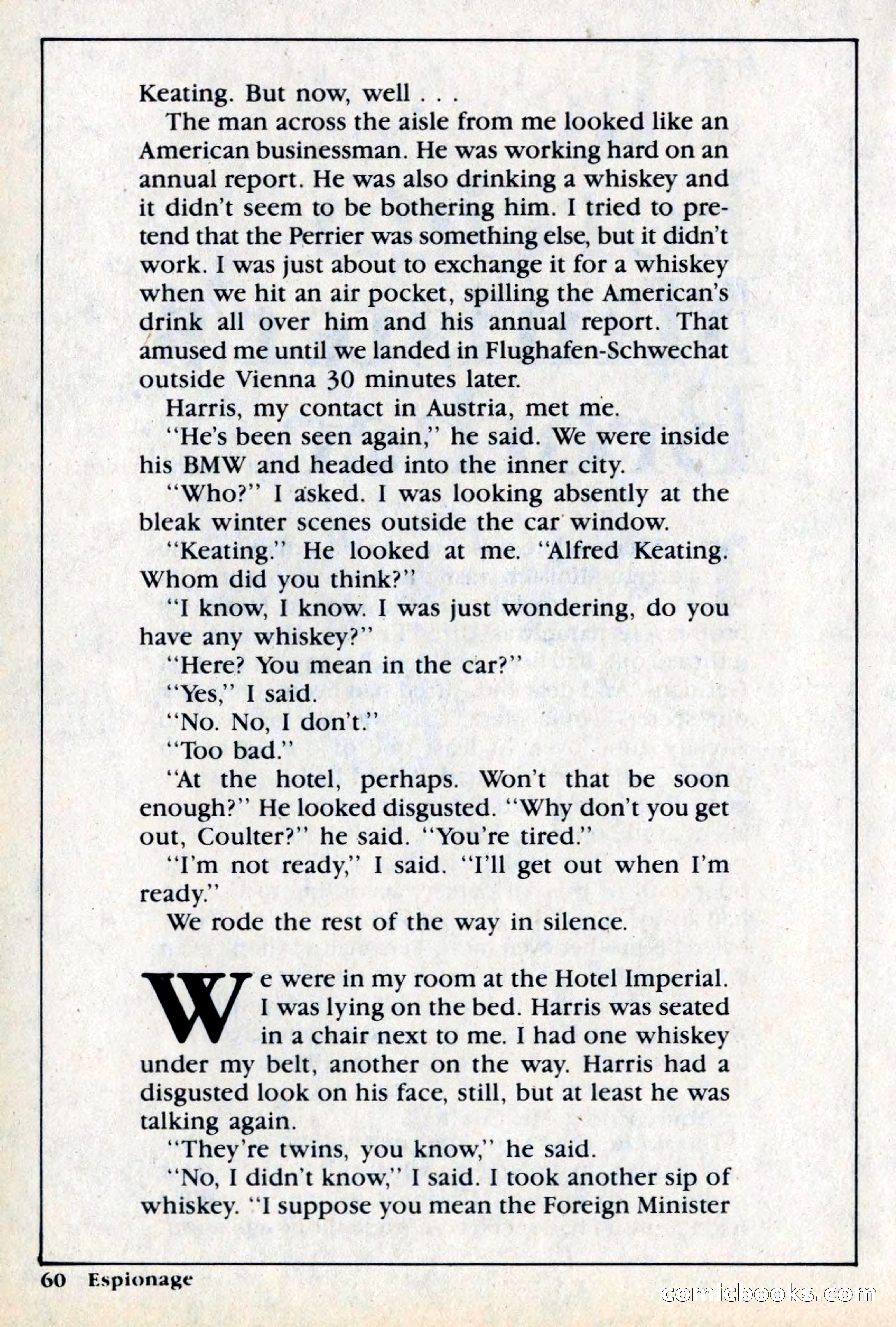 Espionage Magazine, Vol. 1, No. 1 — page 60 of 164