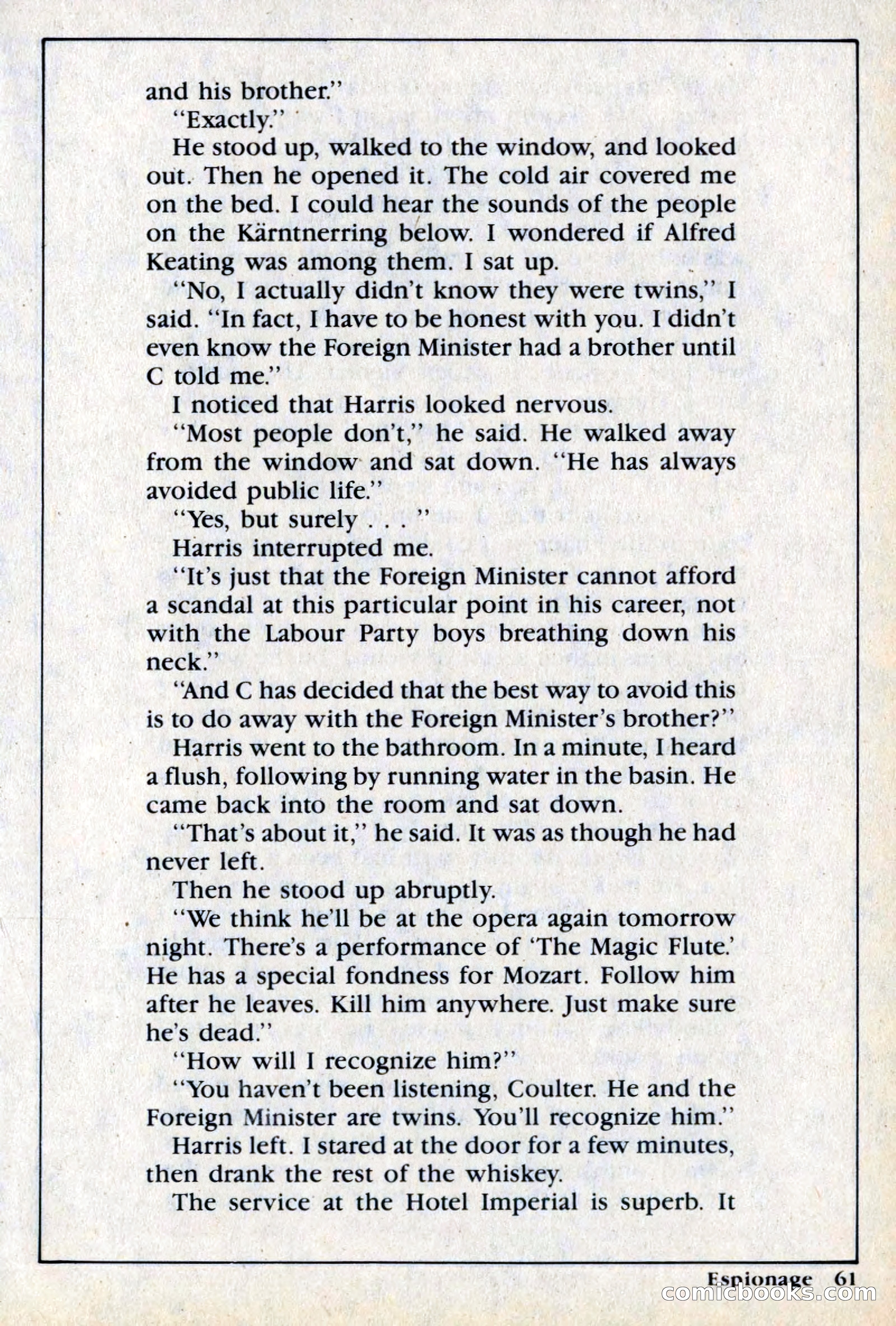Espionage Magazine, Vol. 1, No. 1 — page 61 of 164