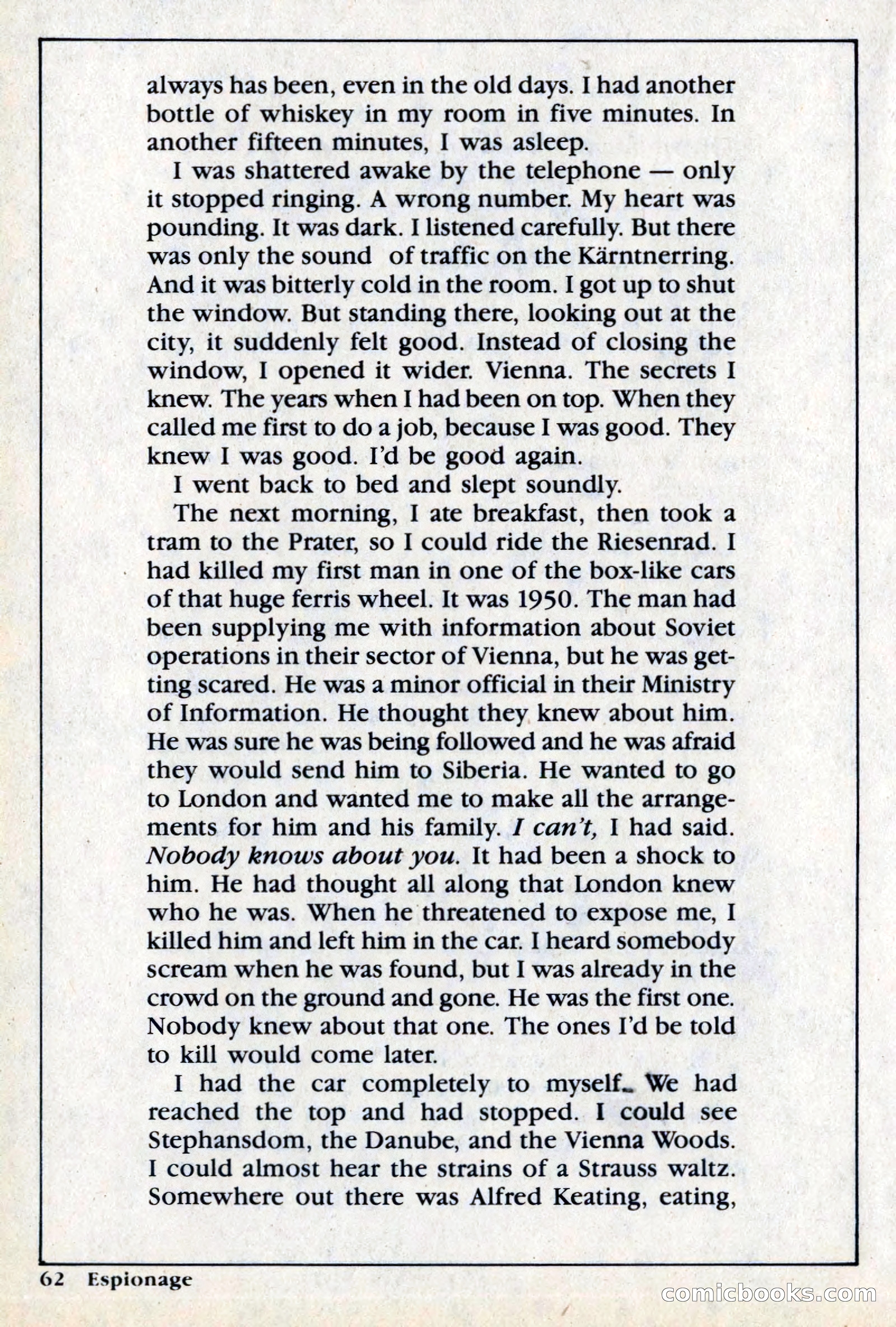 Espionage Magazine, Vol. 1, No. 1 — page 62 of 164