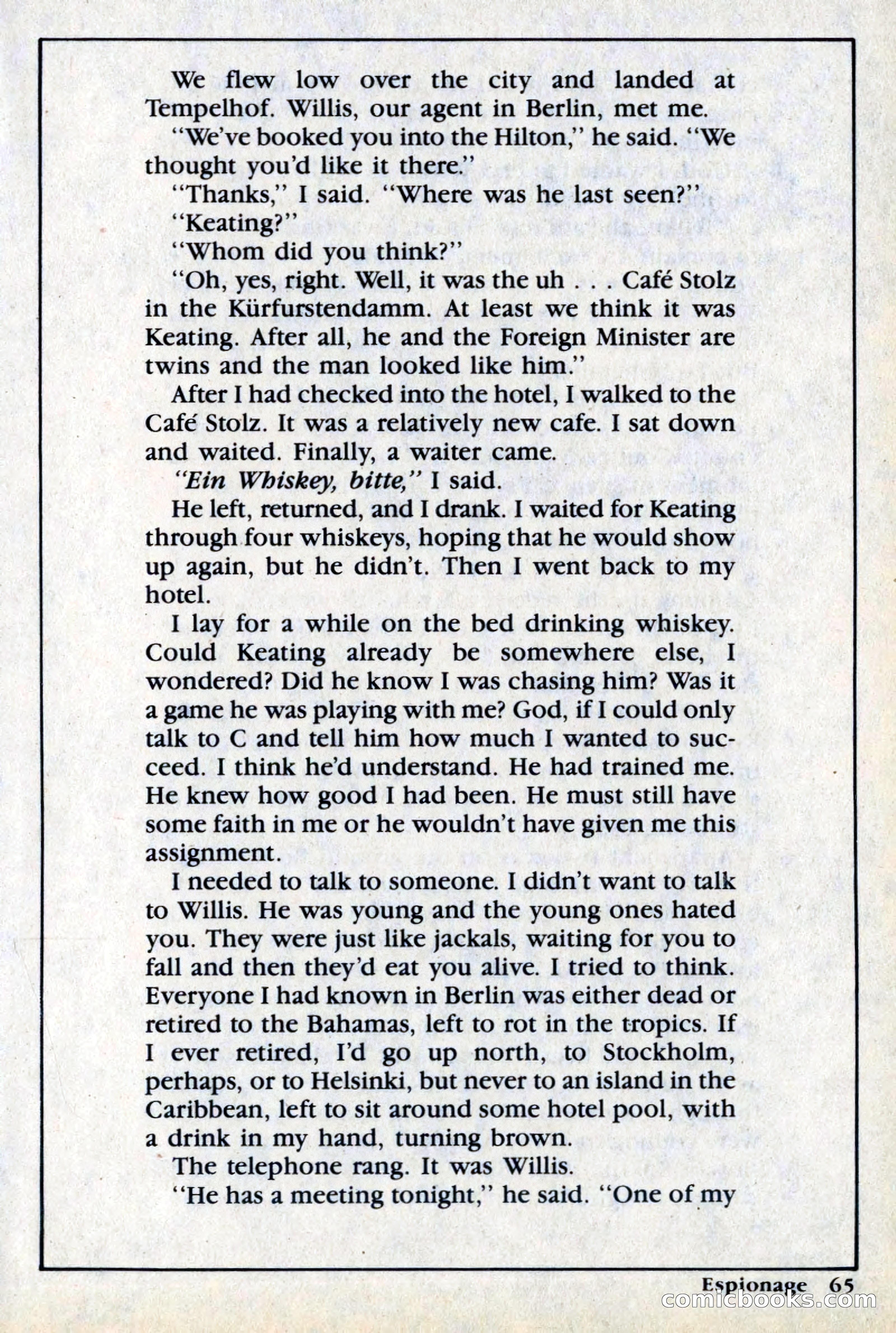 Espionage Magazine, Vol. 1, No. 1 — page 65 of 164