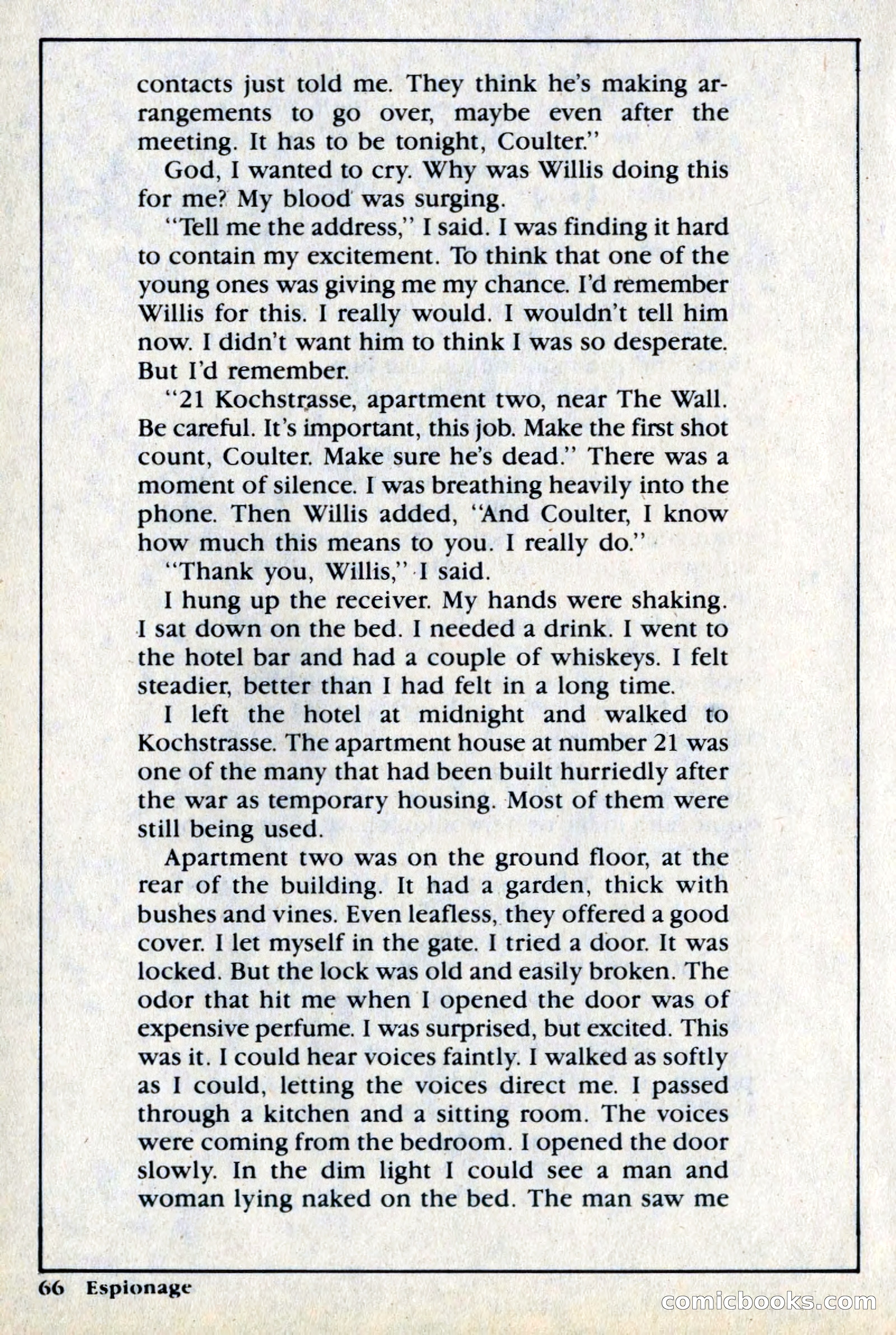 Espionage Magazine, Vol. 1, No. 1 — page 66 of 164