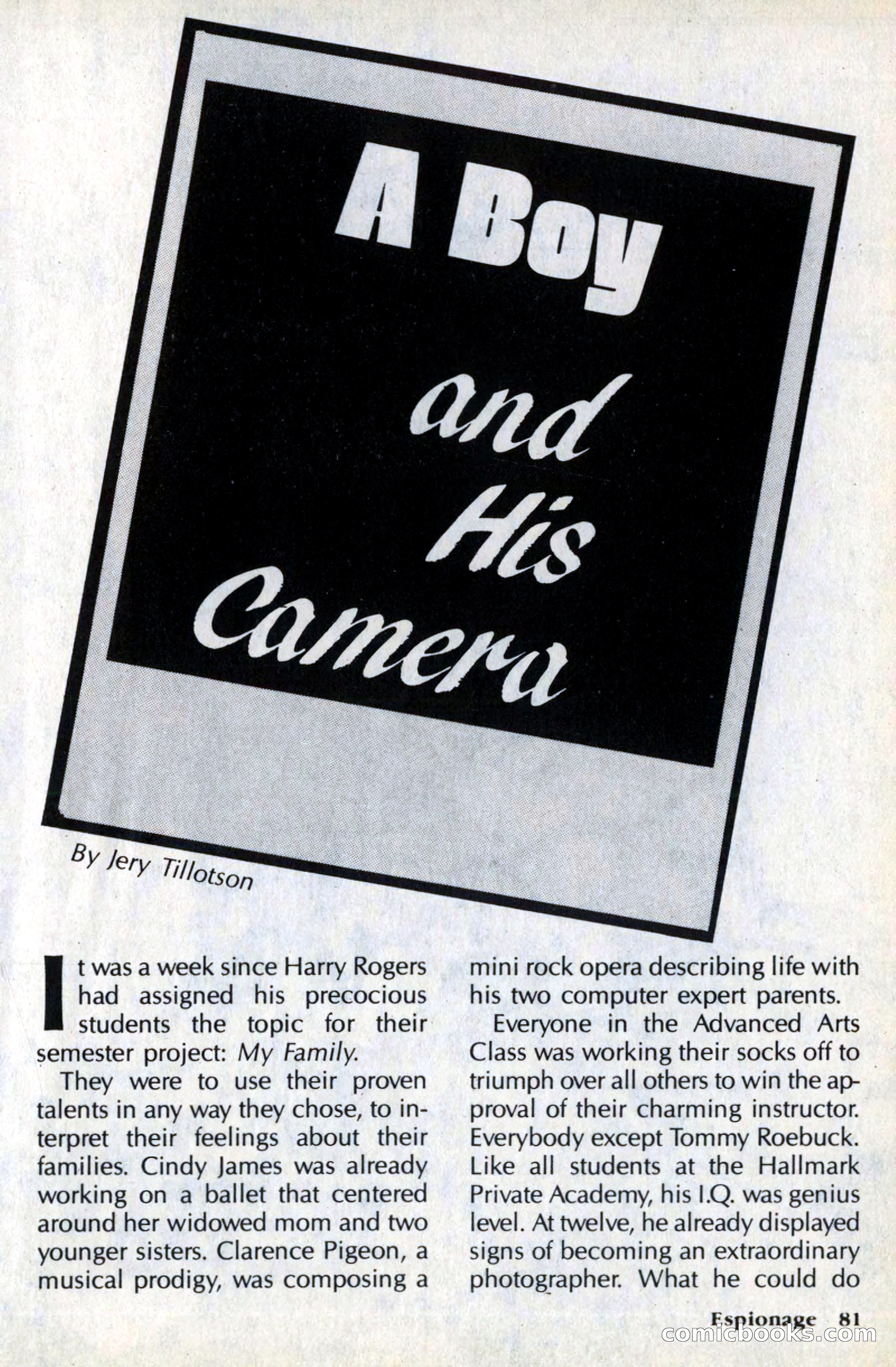 Espionage Magazine, Vol. 1, No. 1 — page 81 of 164