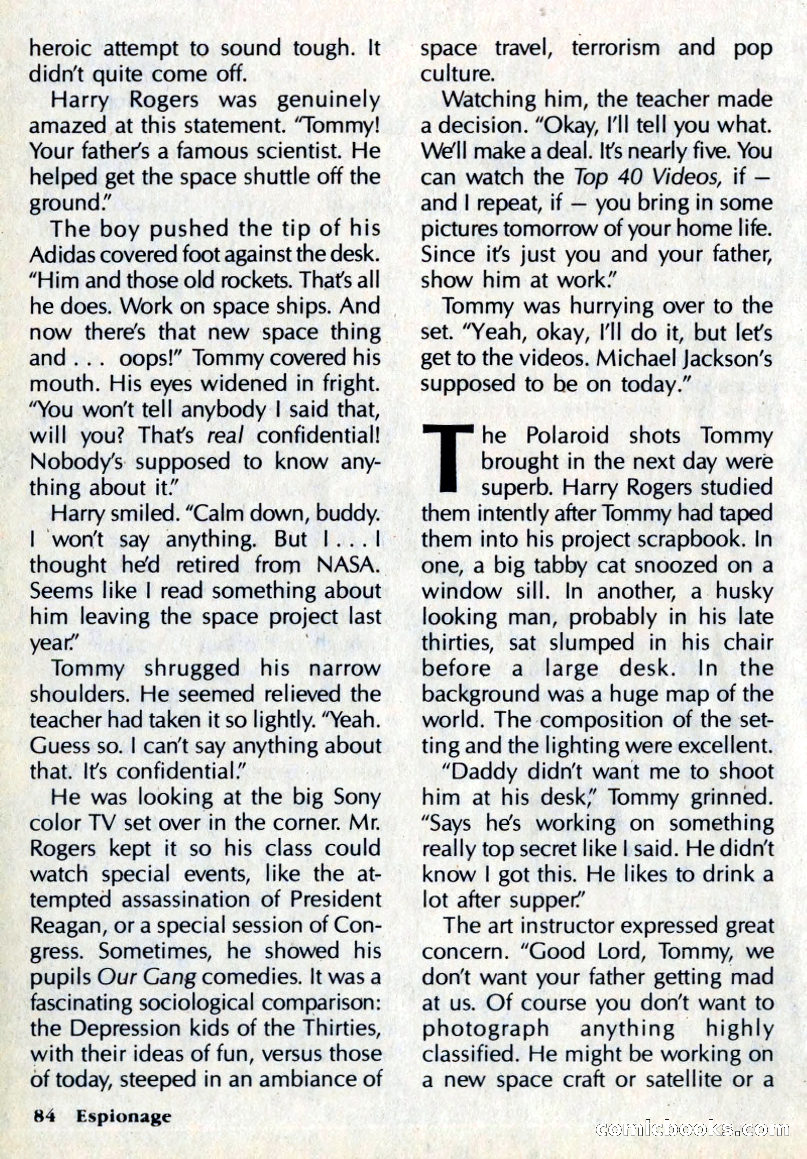 Espionage Magazine, Vol. 1, No. 1 — page 84 of 164