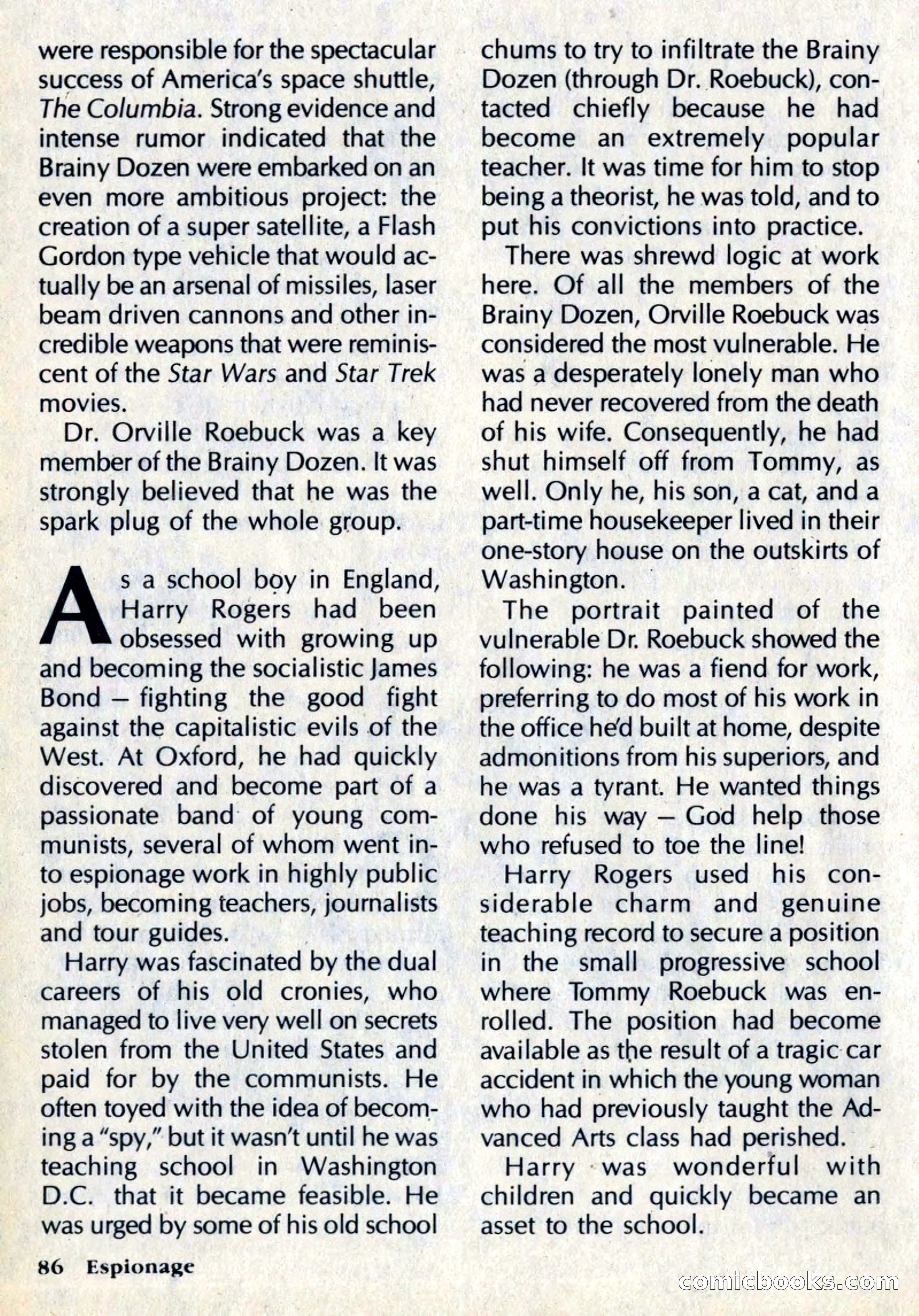 Espionage Magazine, Vol. 1, No. 1 — page 86 of 164