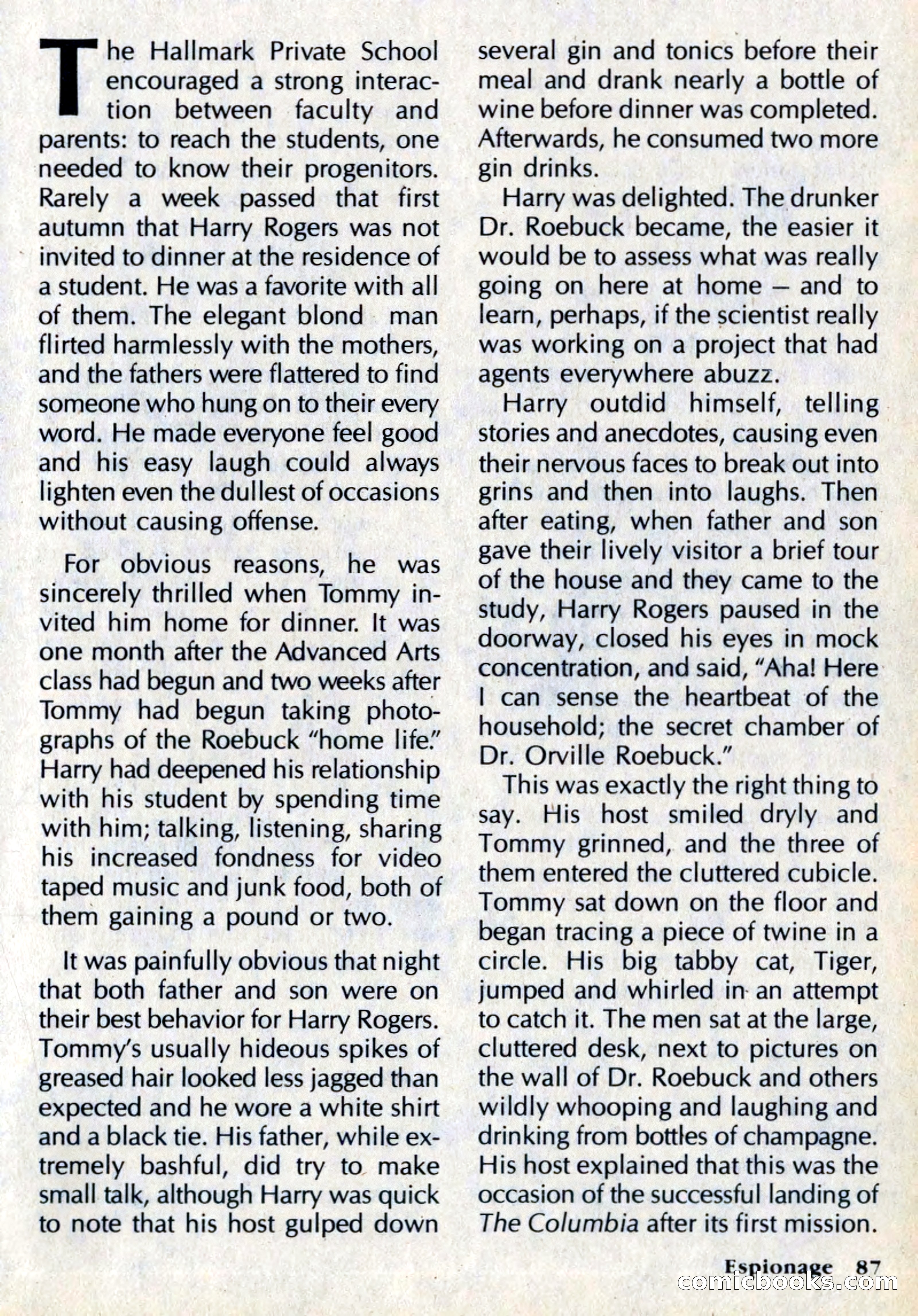 Espionage Magazine, Vol. 1, No. 1 — page 87 of 164