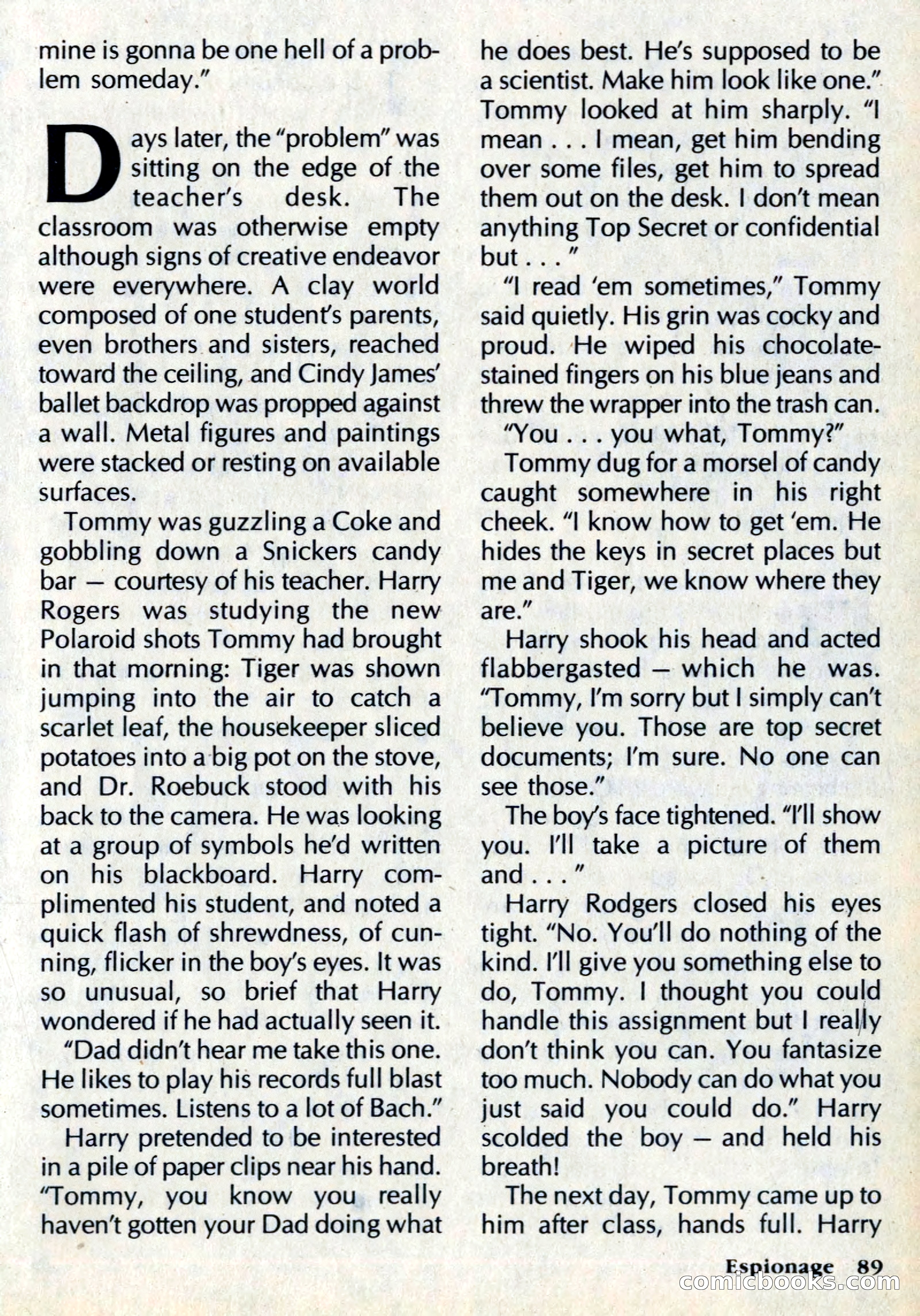 Espionage Magazine, Vol. 1, No. 1 — page 89 of 164