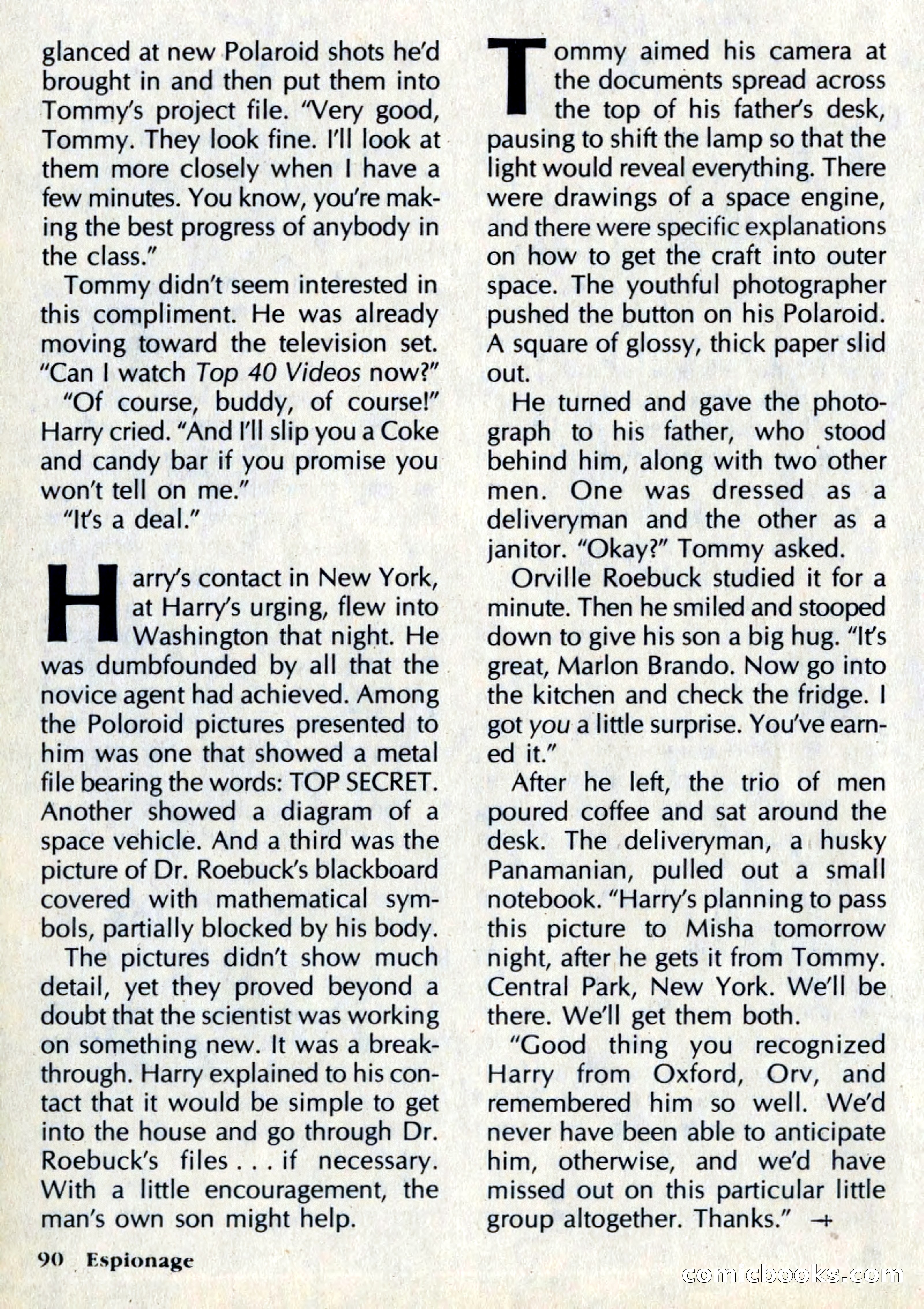 Espionage Magazine, Vol. 1, No. 1 — page 90 of 164