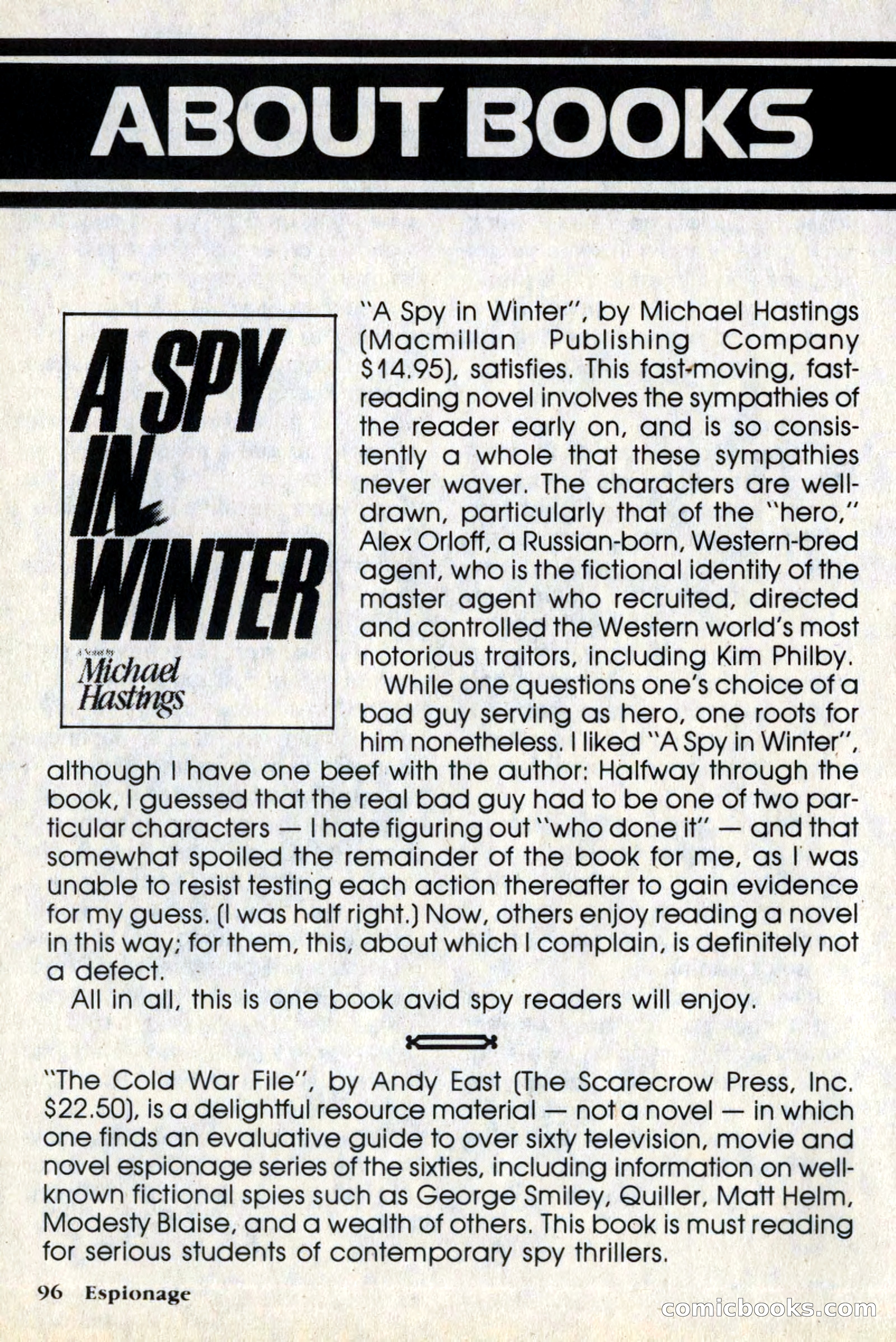 Espionage Magazine, Vol. 1, No. 1 — page 96 of 164