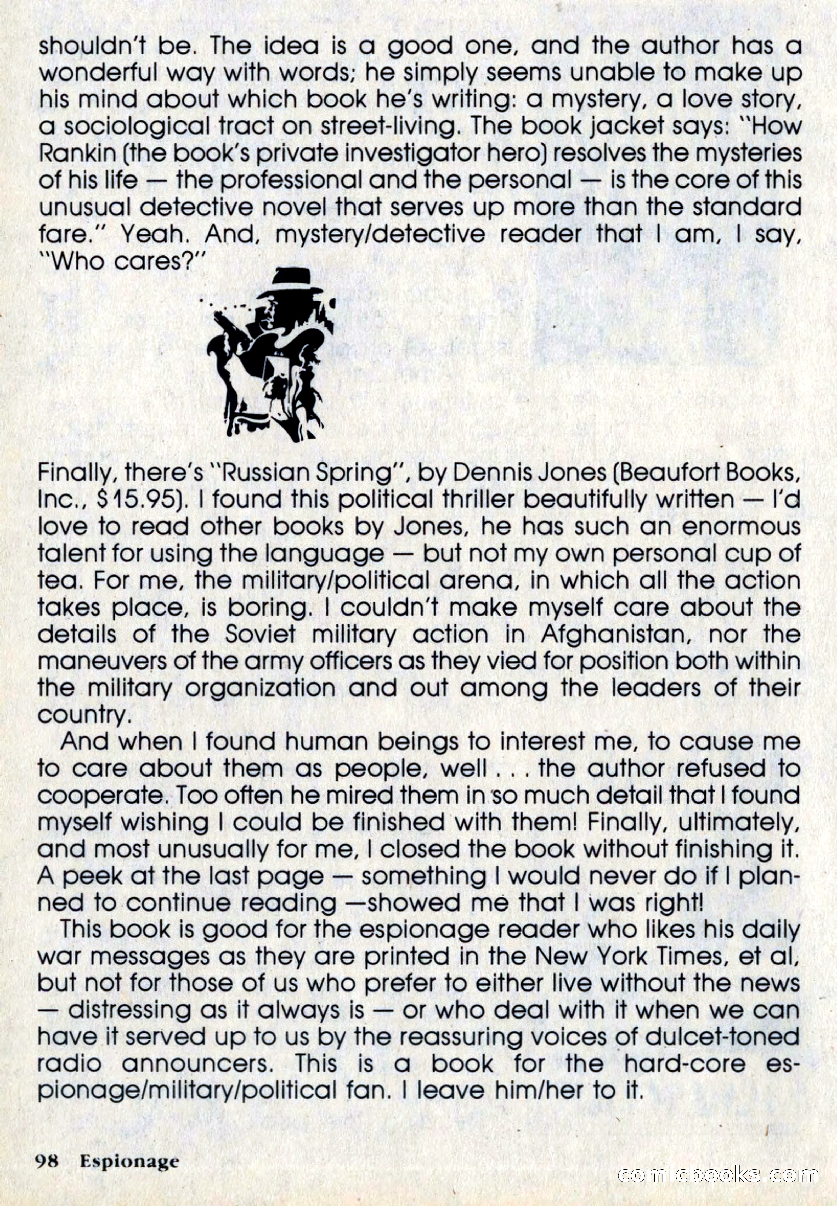 Espionage Magazine, Vol. 1, No. 1 — page 98 of 164