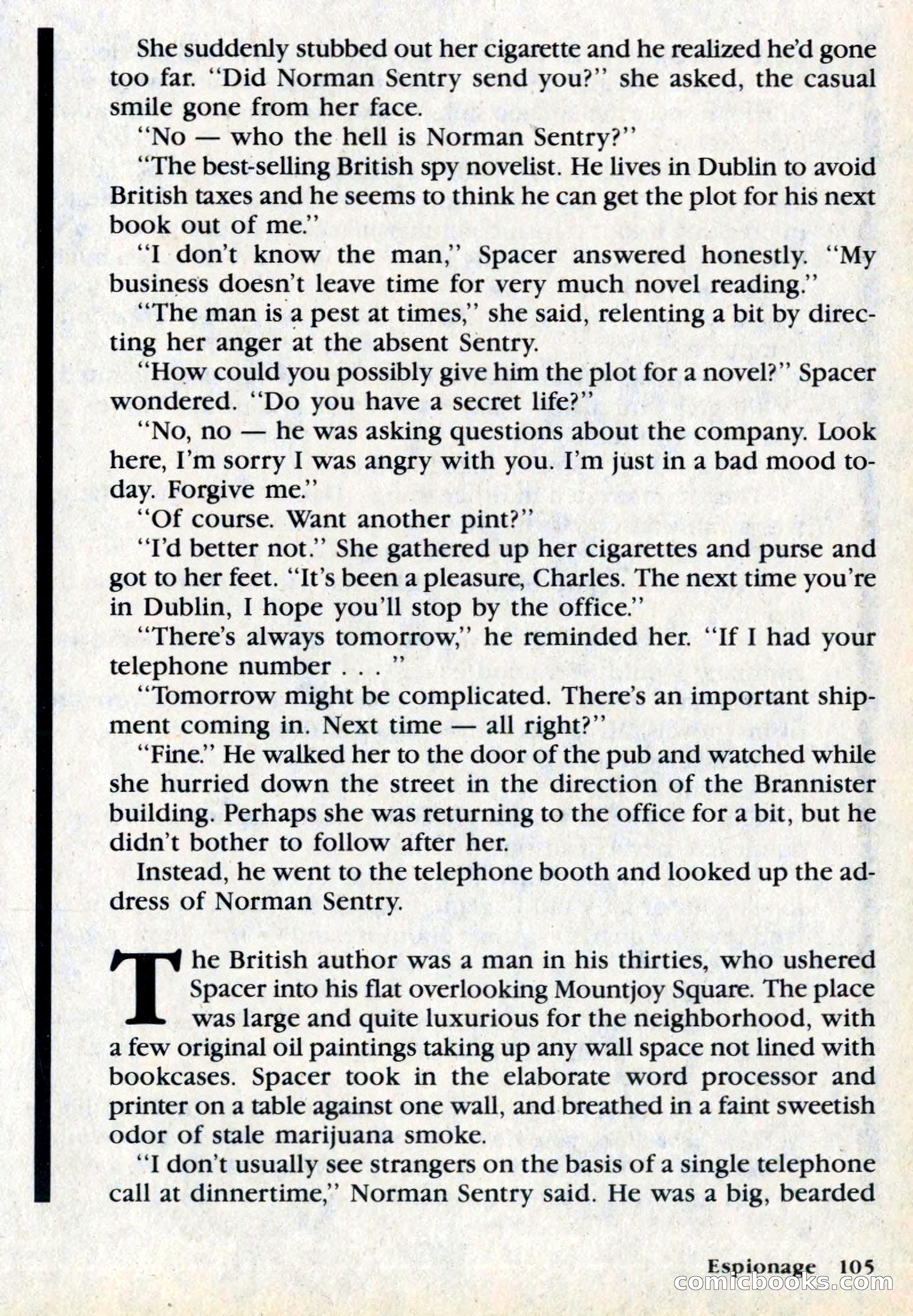 Espionage Magazine, Vol. 1, No. 1 — page 105 of 164
