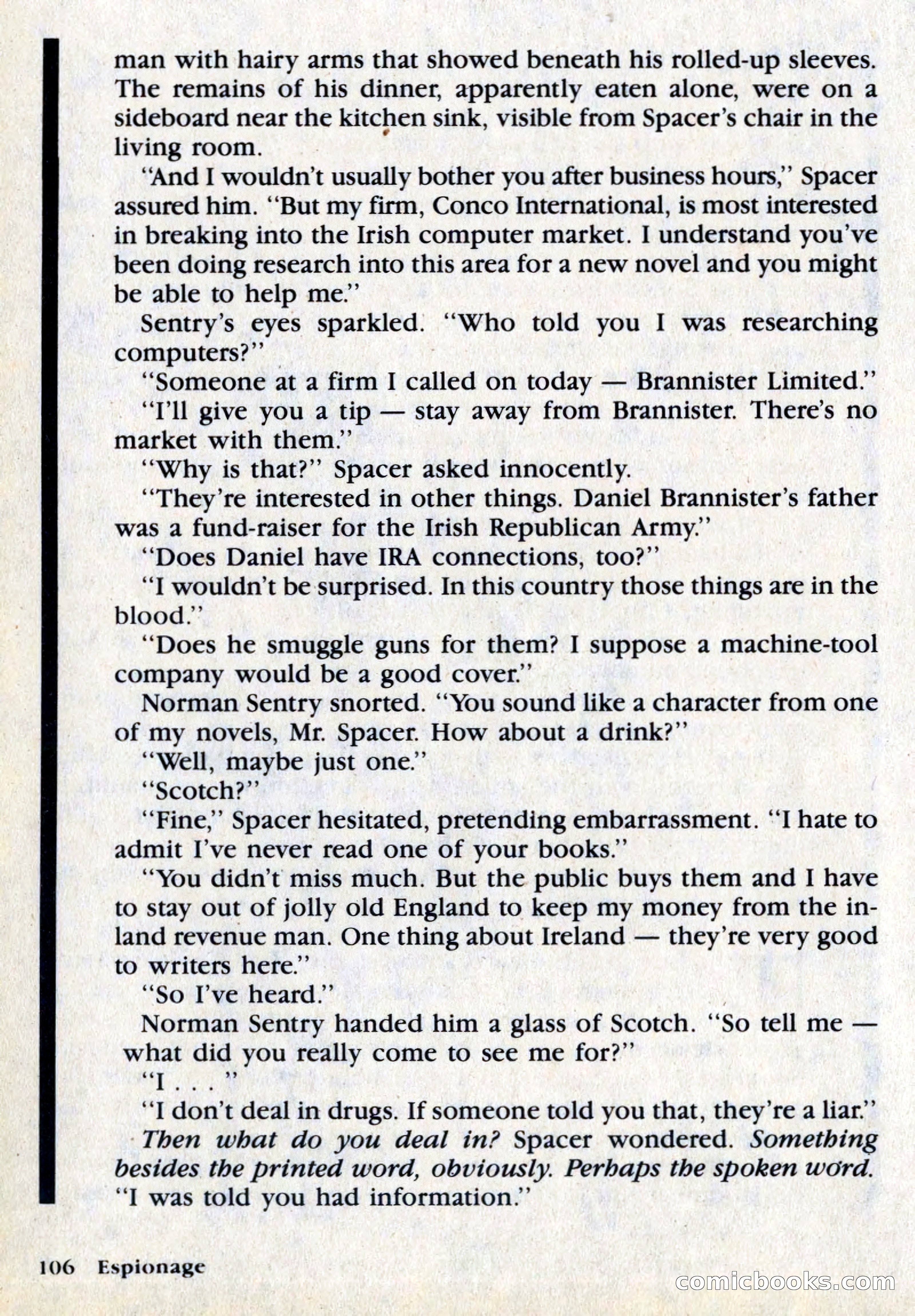 Espionage Magazine, Vol. 1, No. 1 — page 106 of 164