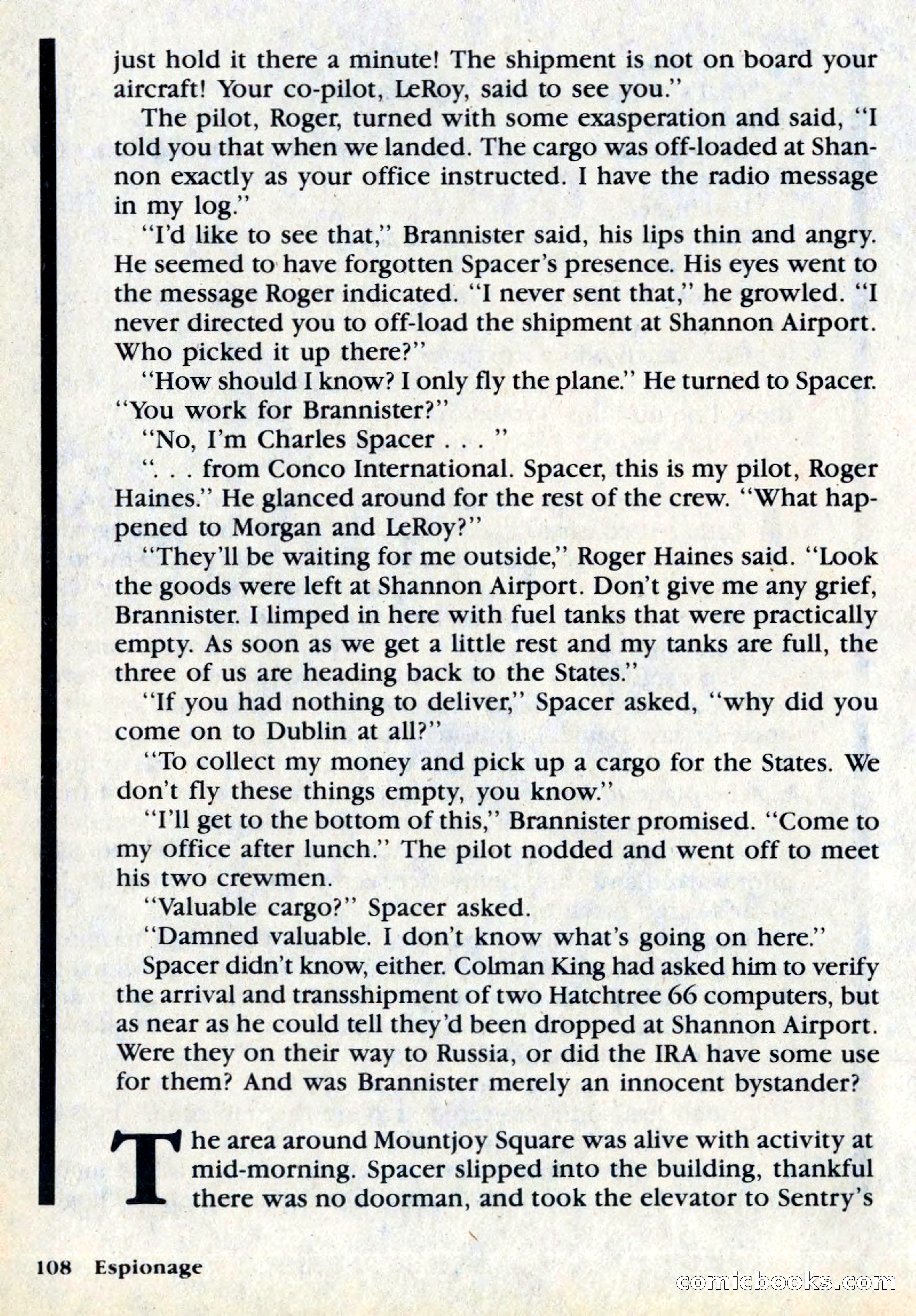 Espionage Magazine, Vol. 1, No. 1 — page 108 of 164