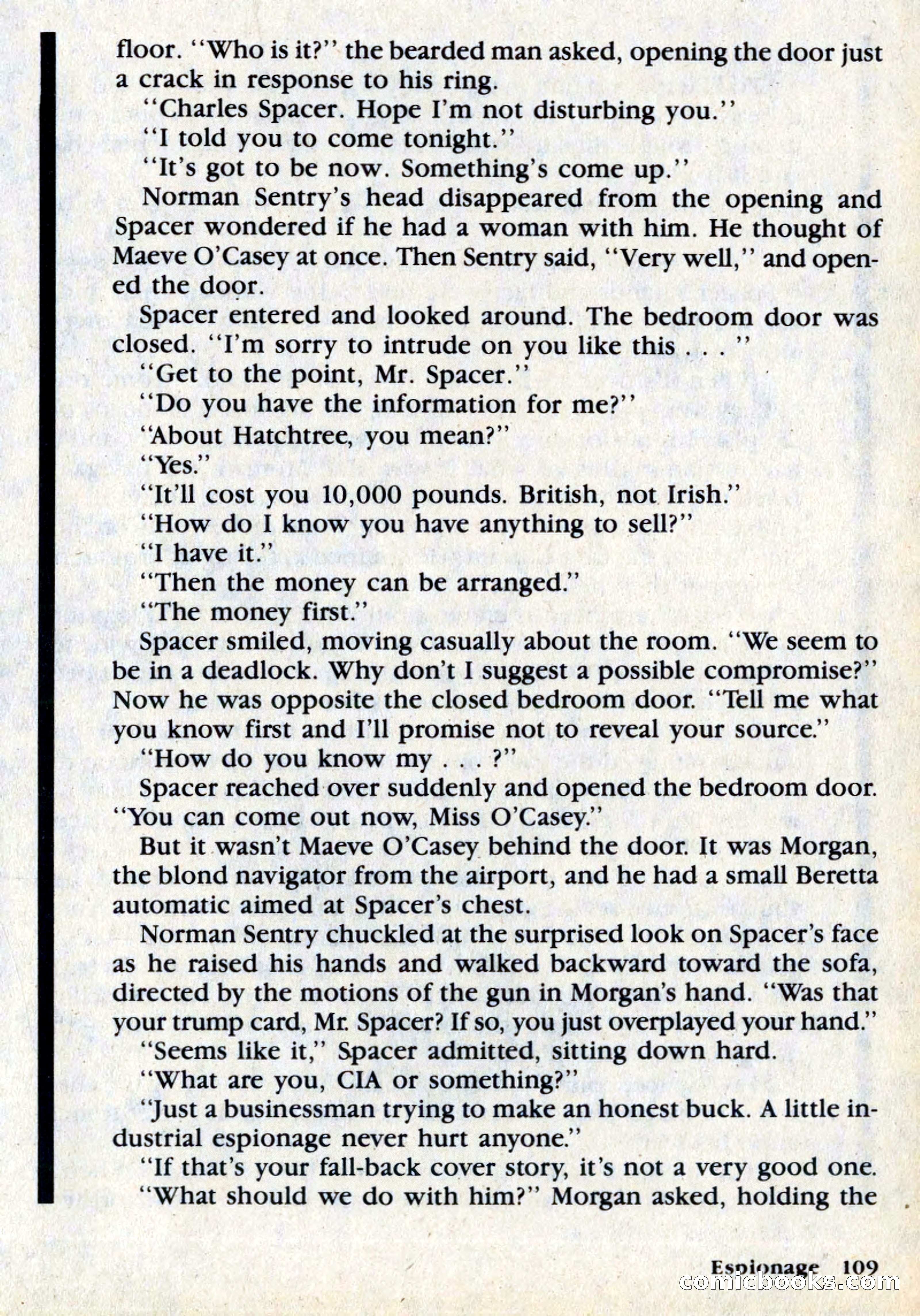 Espionage Magazine, Vol. 1, No. 1 — page 109 of 164