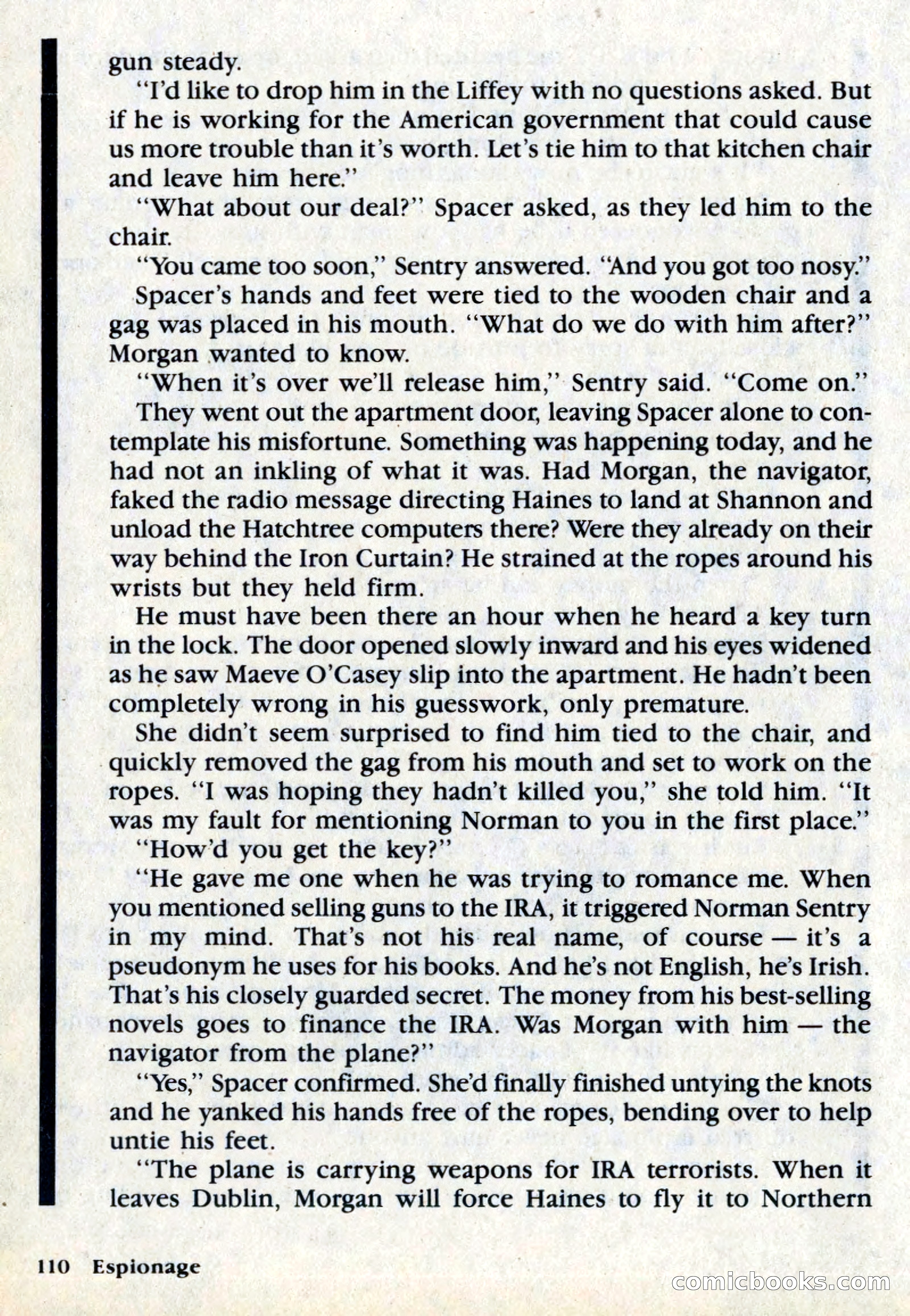 Espionage Magazine, Vol. 1, No. 1 — page 110 of 164