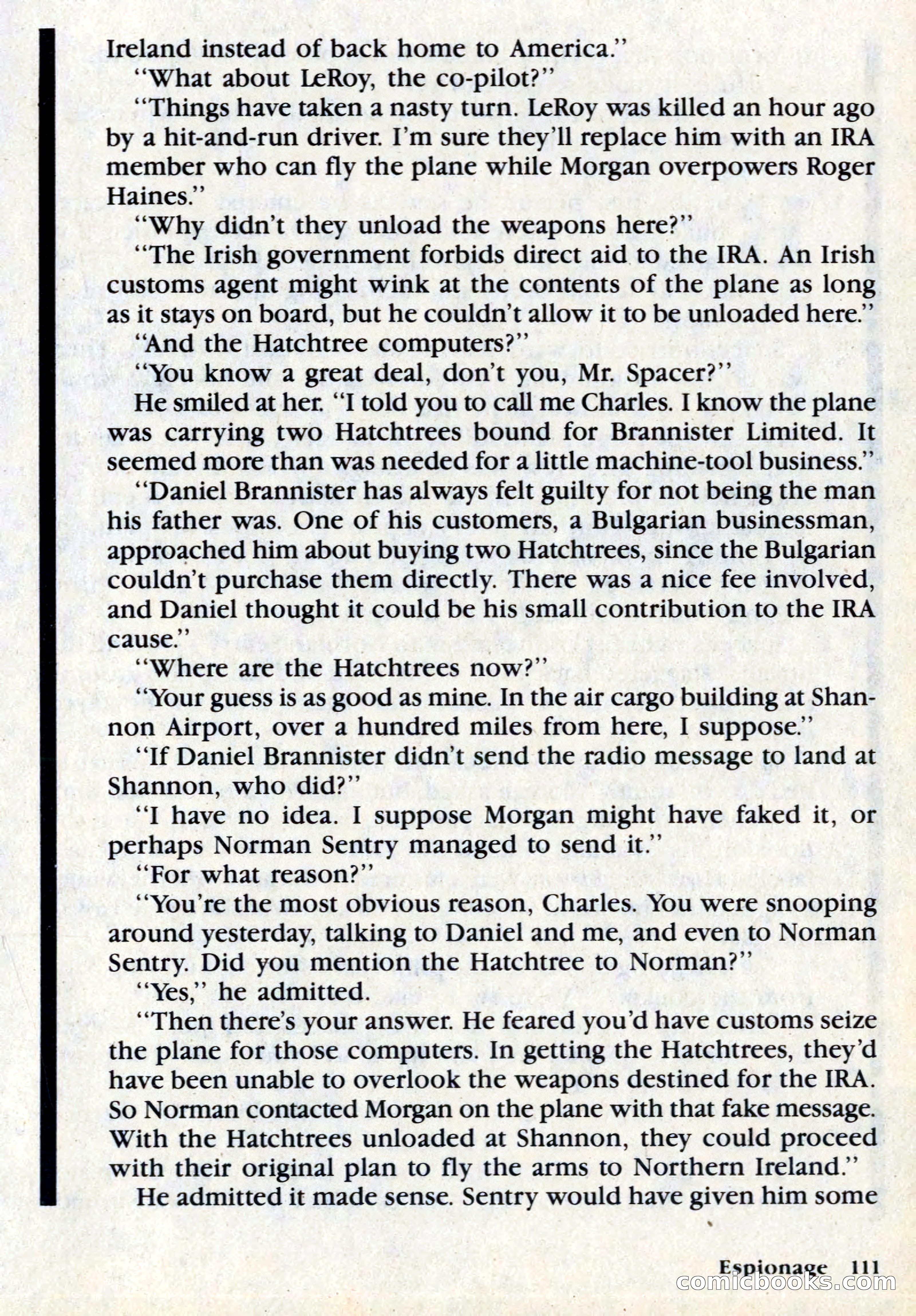 Espionage Magazine, Vol. 1, No. 1 — page 111 of 164