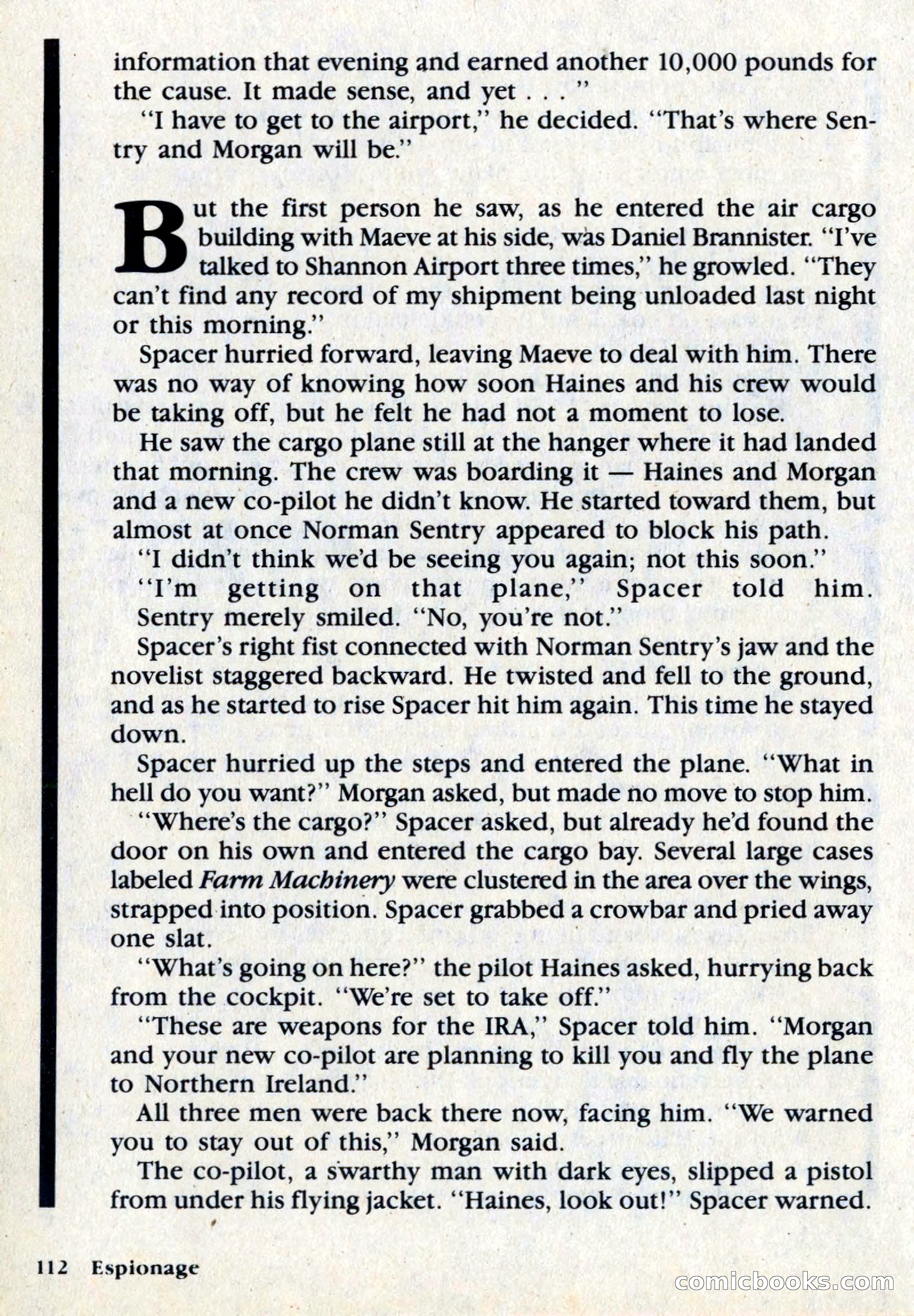 Espionage Magazine, Vol. 1, No. 1 — page 112 of 164