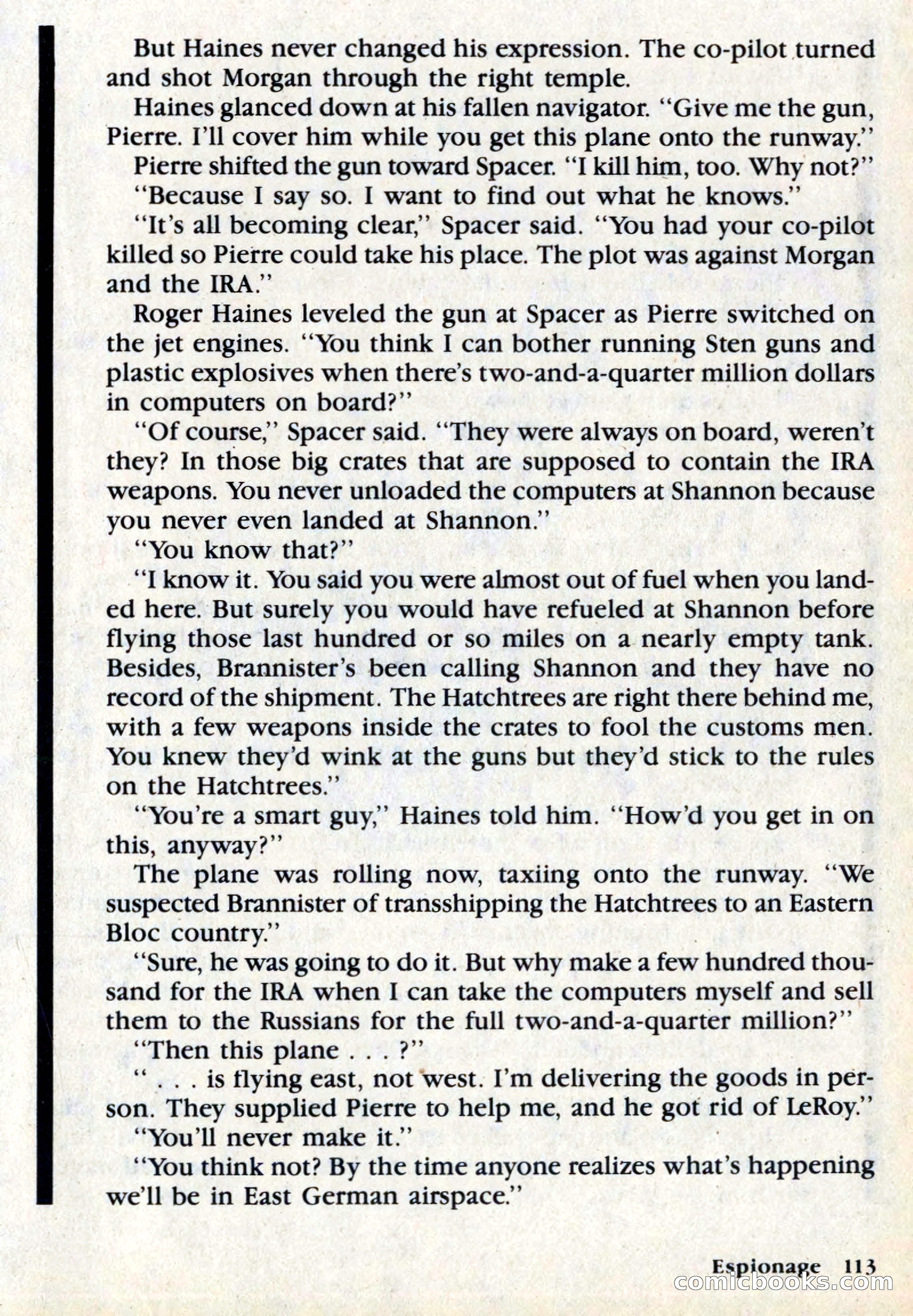 Espionage Magazine, Vol. 1, No. 1 — page 113 of 164