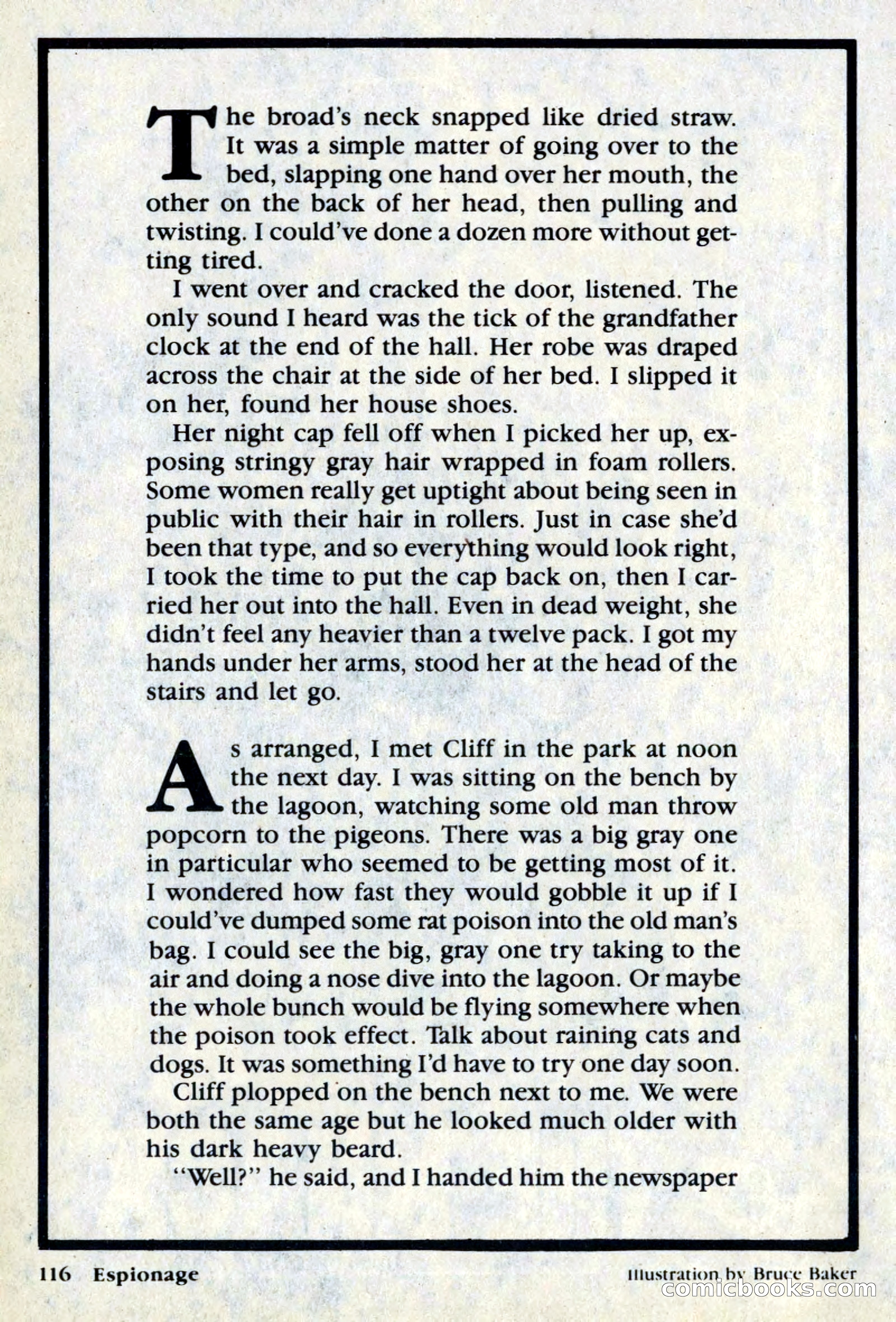 Espionage Magazine, Vol. 1, No. 1 — page 116 of 164
