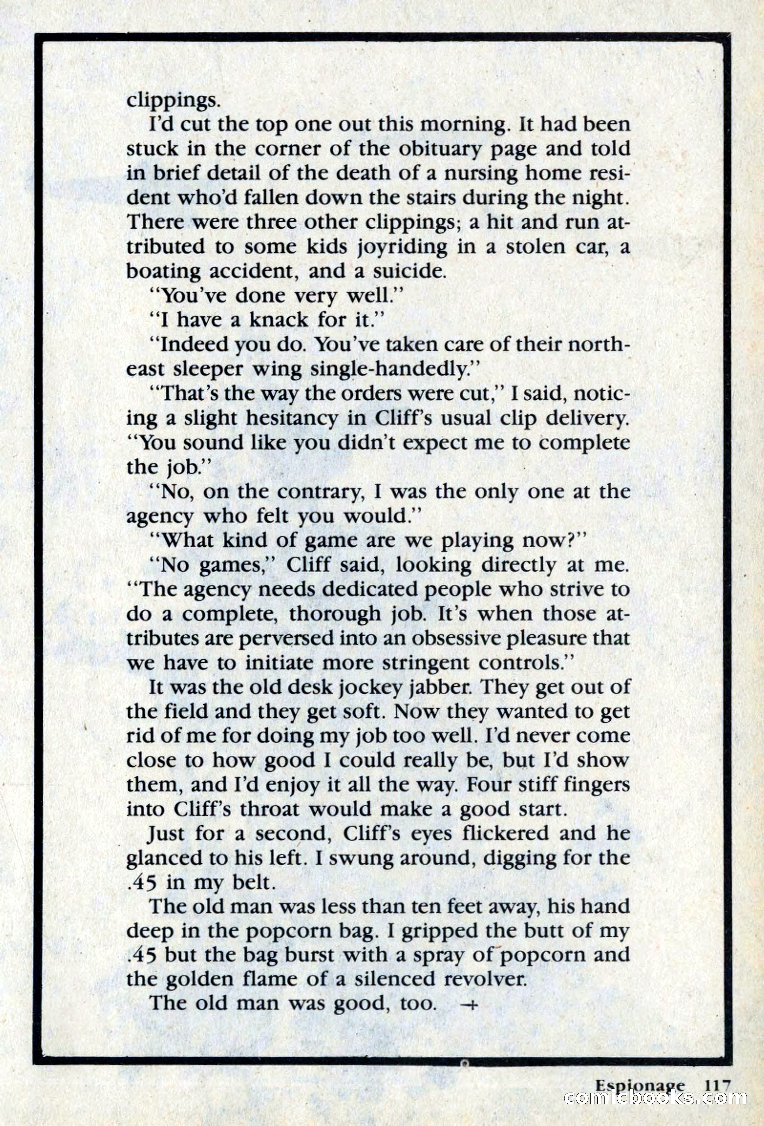 Espionage Magazine, Vol. 1, No. 1 — page 117 of 164