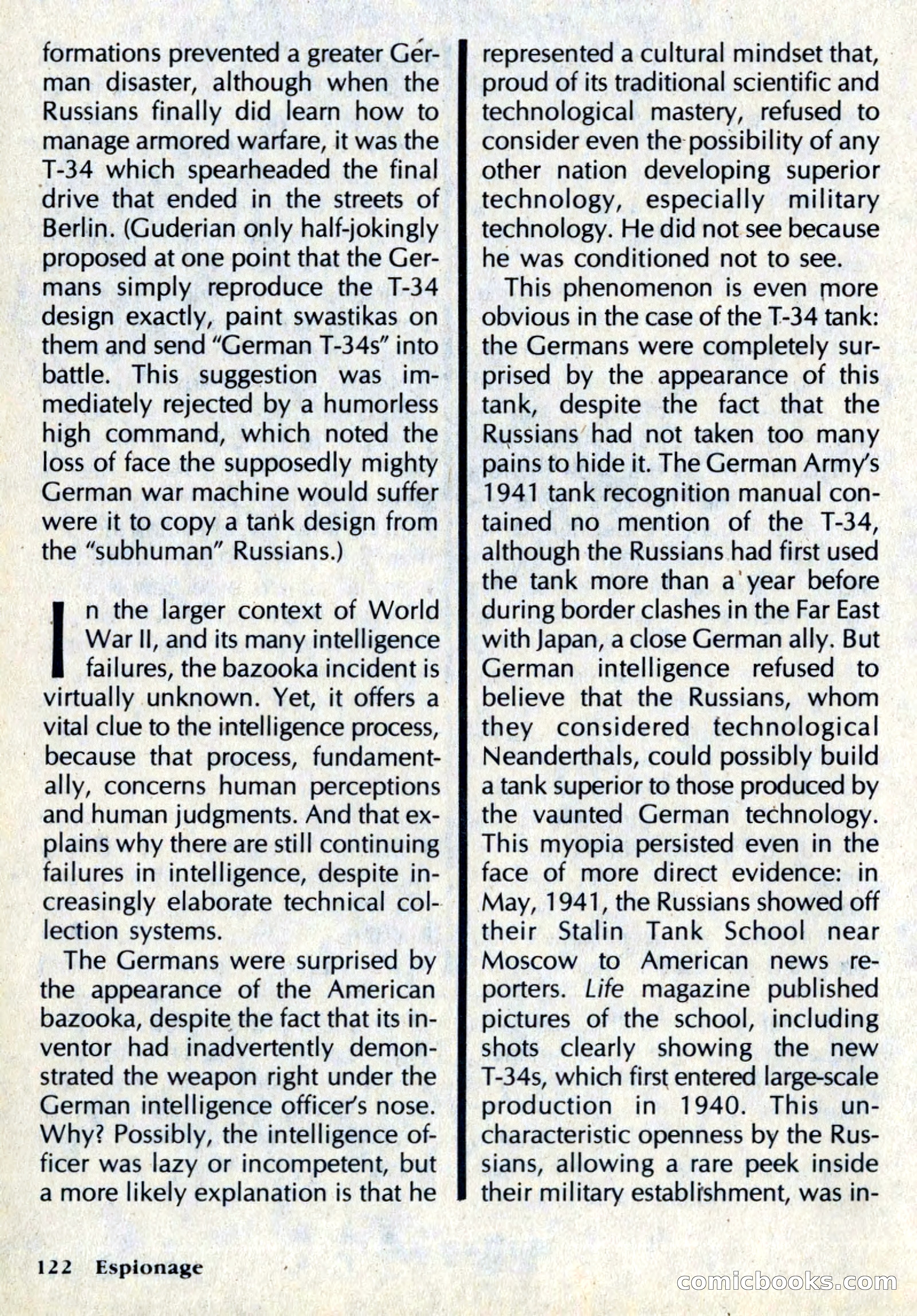 Espionage Magazine, Vol. 1, No. 1 — page 122 of 164
