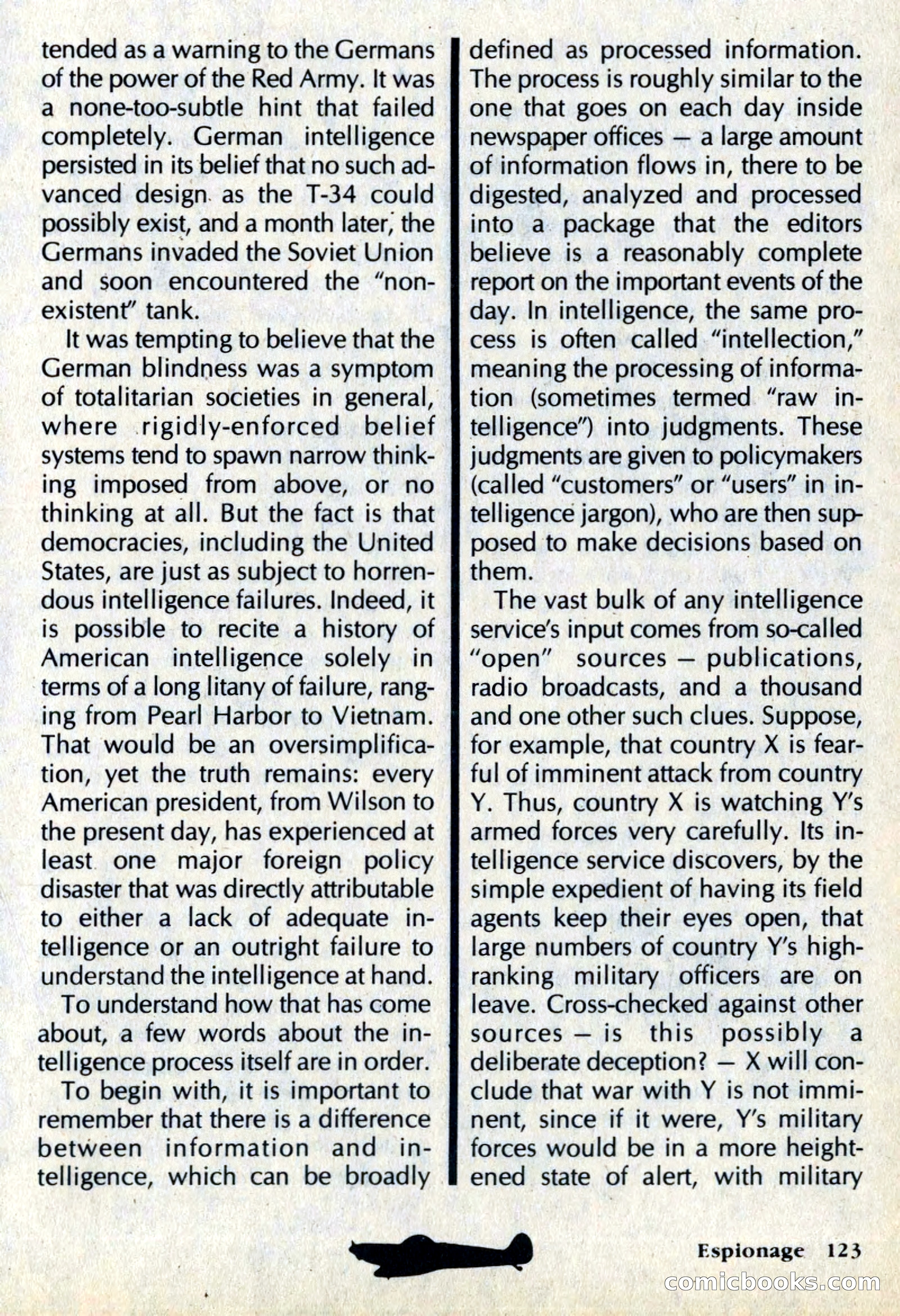 Espionage Magazine, Vol. 1, No. 1 — page 123 of 164