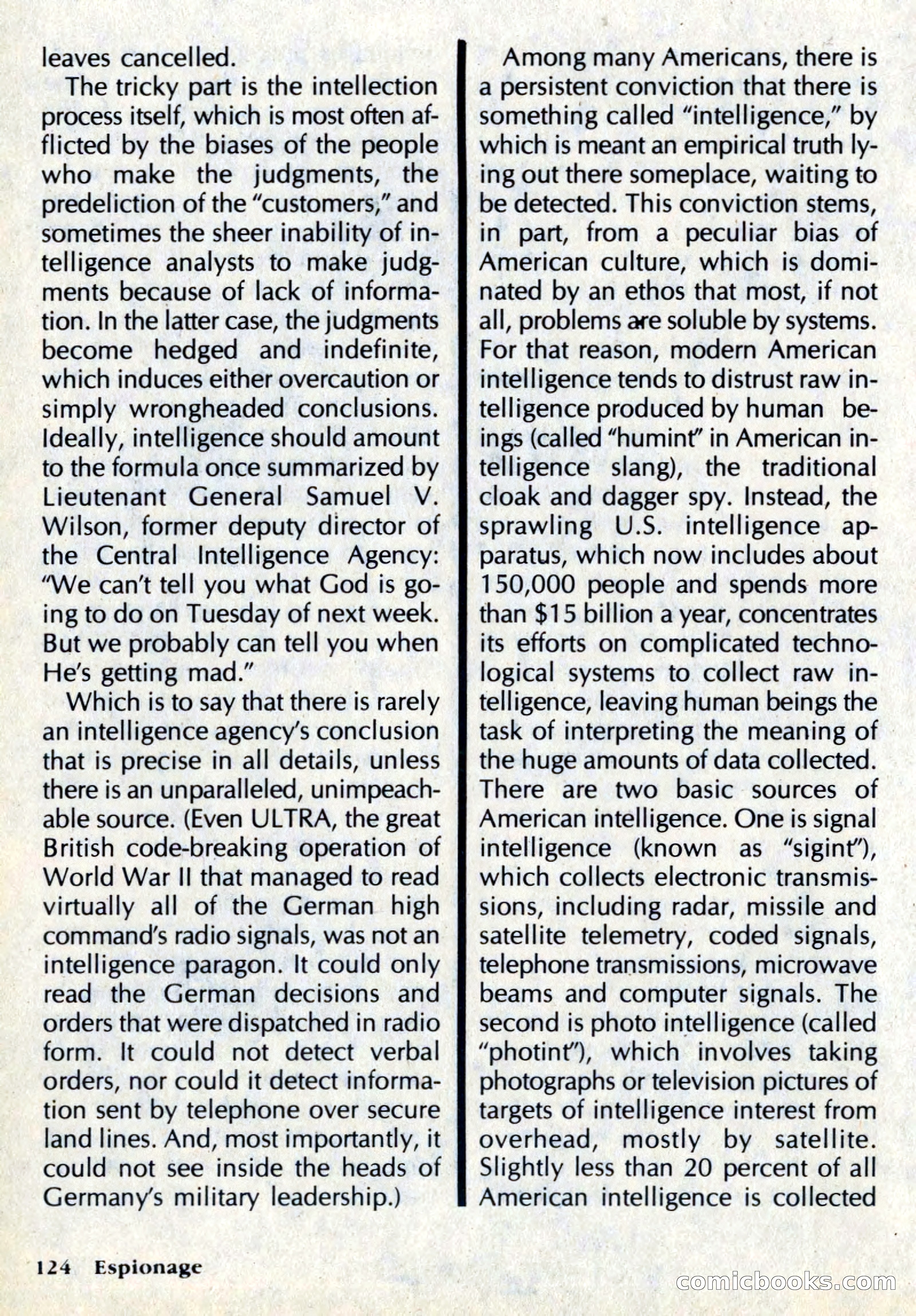 Espionage Magazine, Vol. 1, No. 1 — page 124 of 164