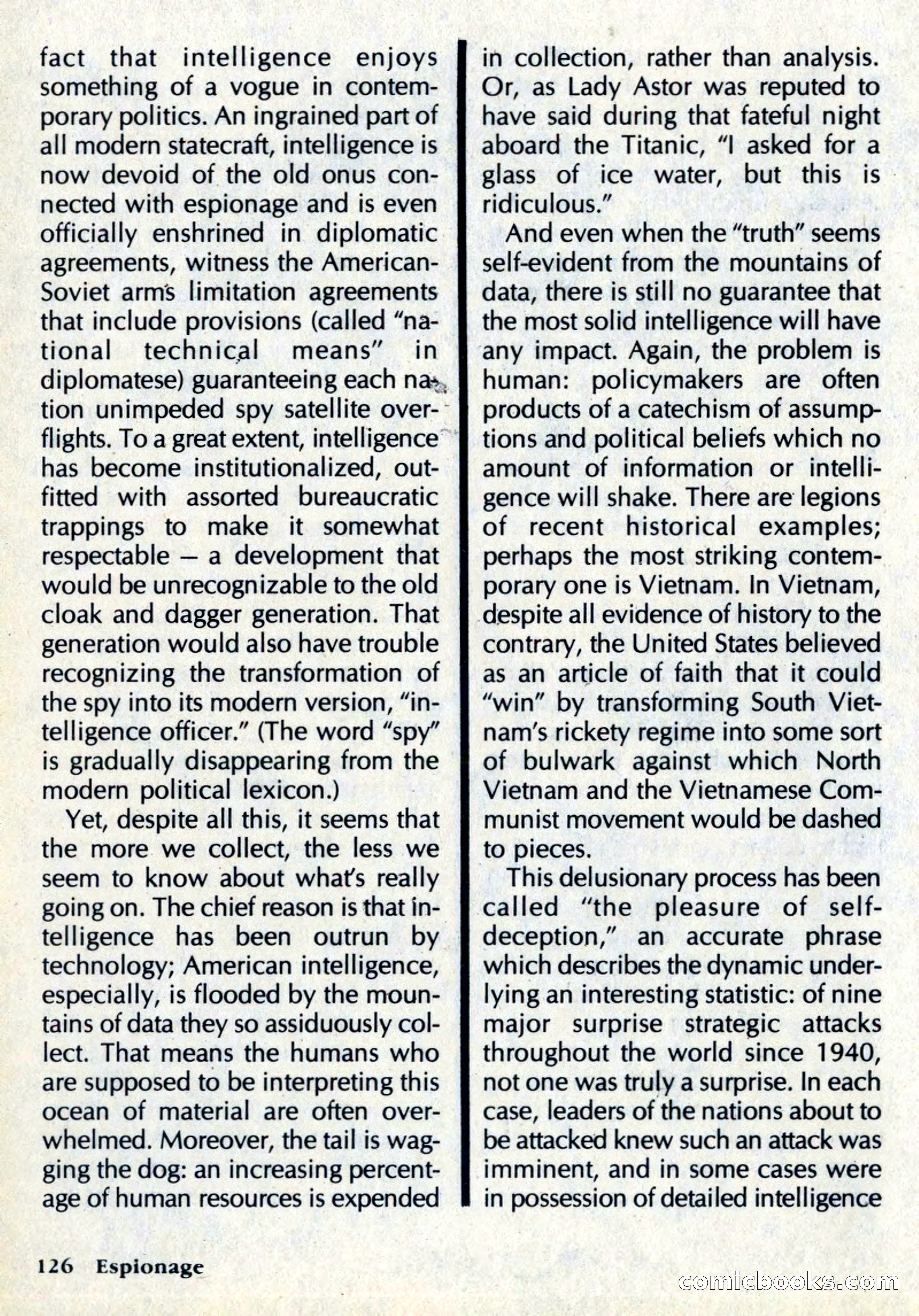 Espionage Magazine, Vol. 1, No. 1 — page 126 of 164