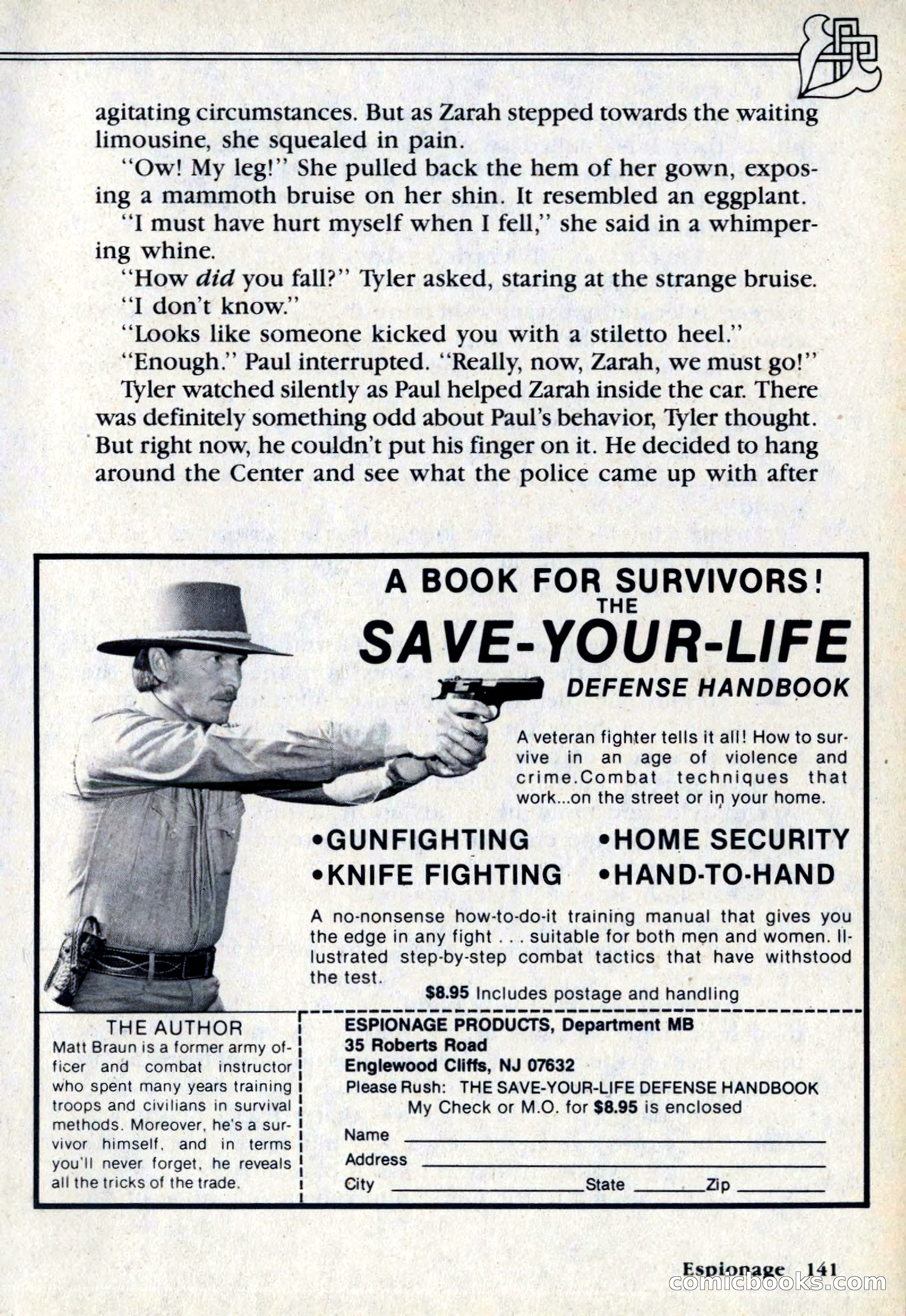 Espionage Magazine, Vol. 1, No. 1 — page 141 of 164