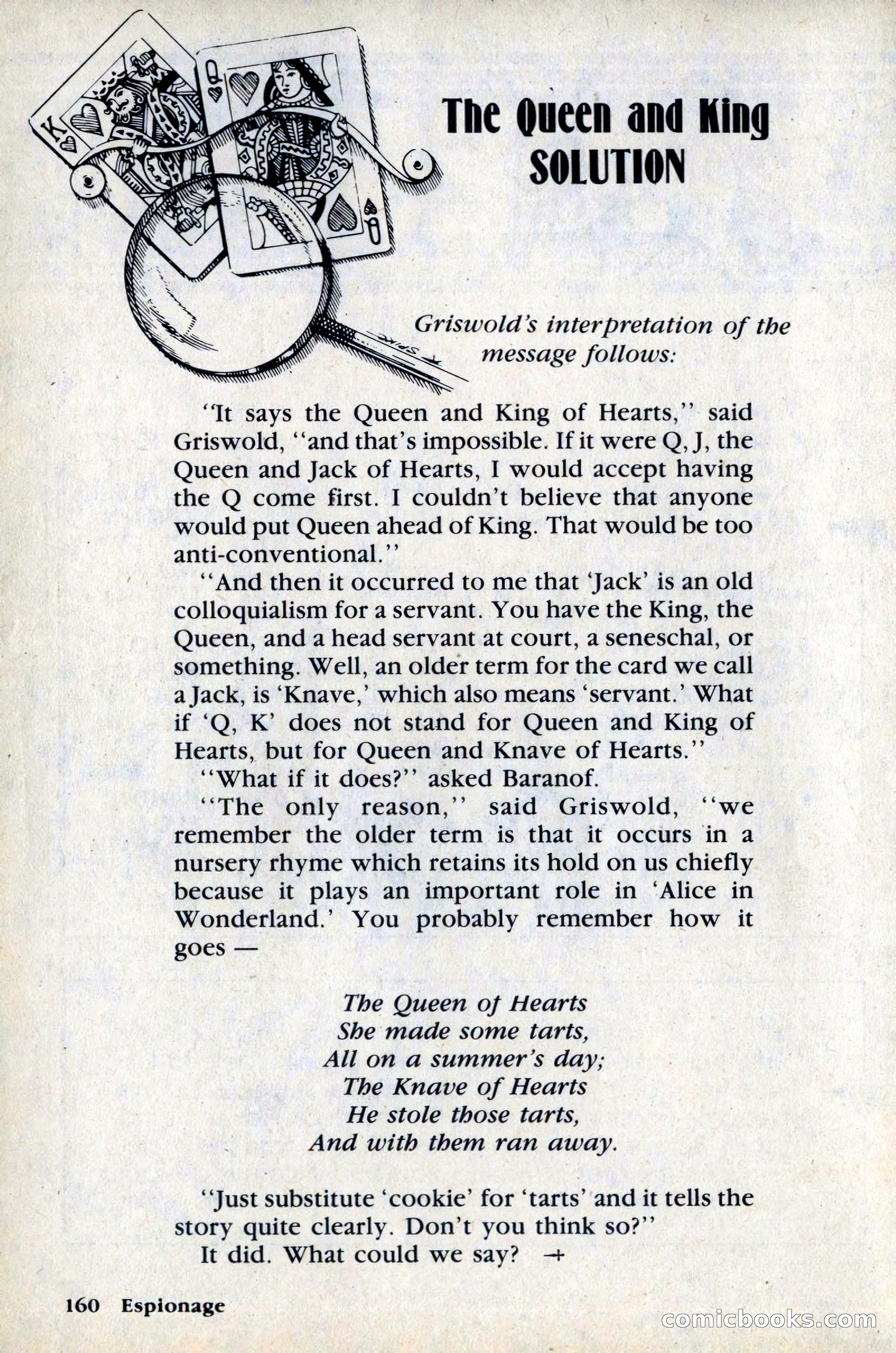 Espionage Magazine, Vol. 1, No. 1 — page 160 of 164