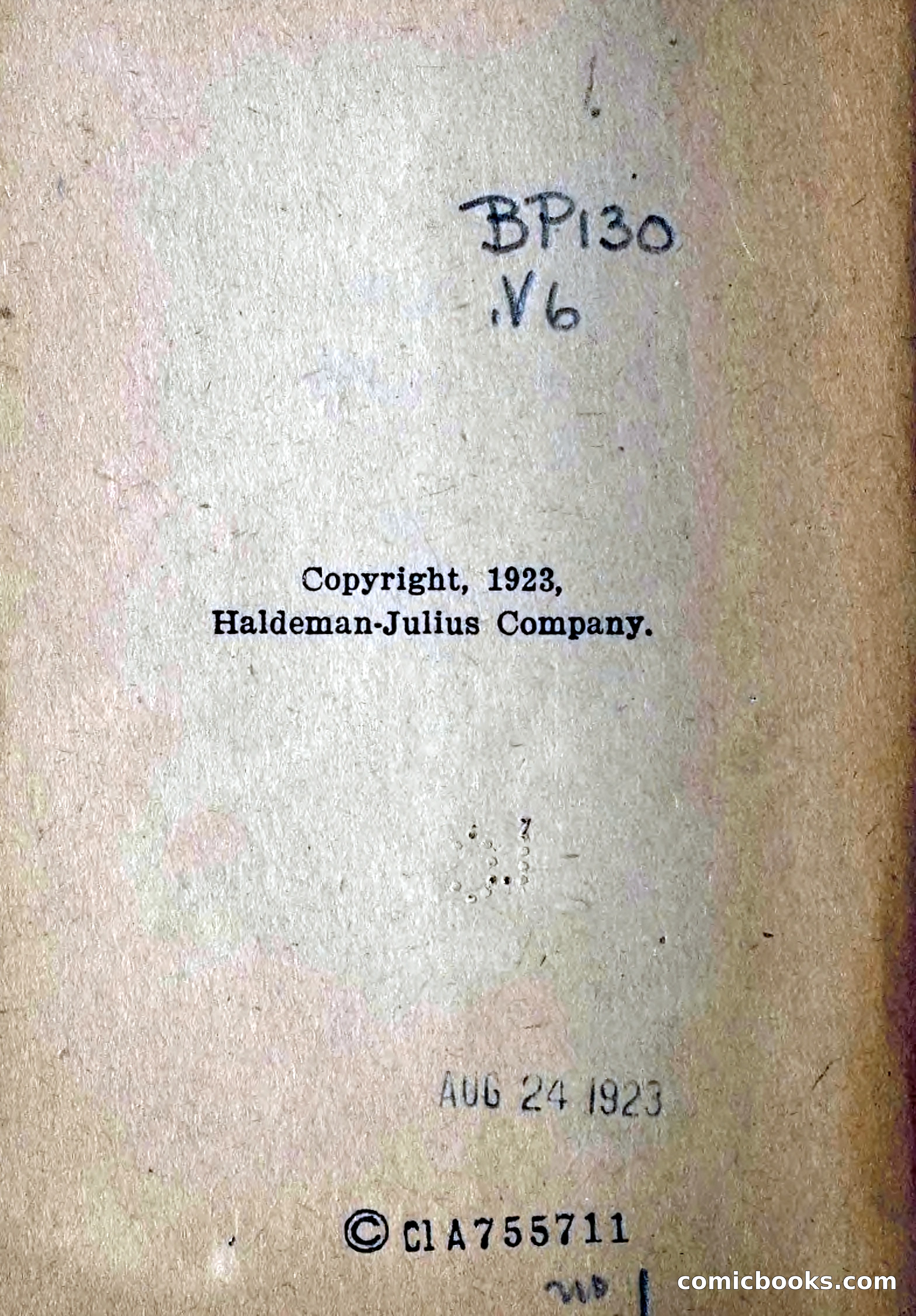 Pulp Magazine Cover — page 7 of 69
