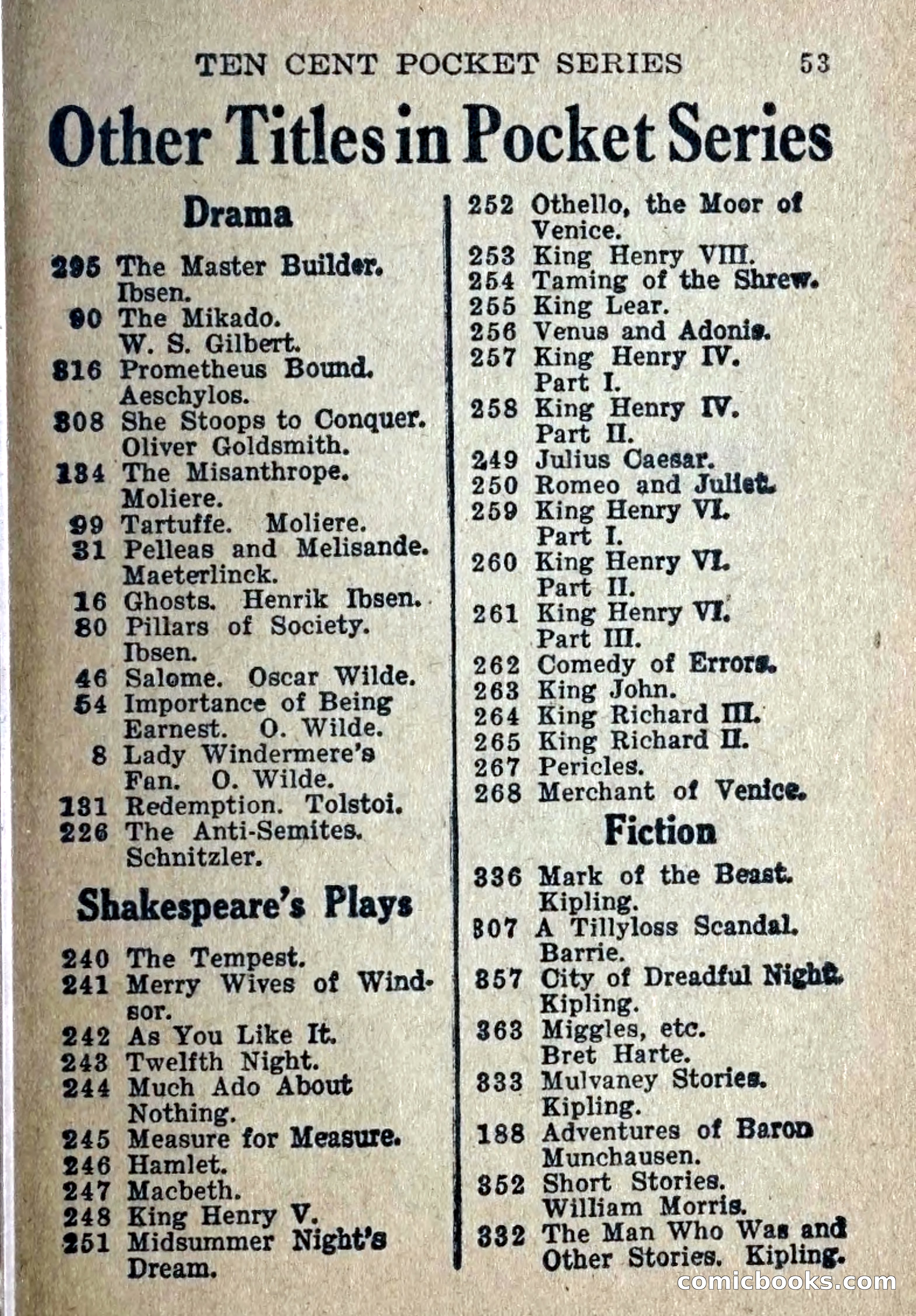 Pulp Magazine Cover — page 58 of 69