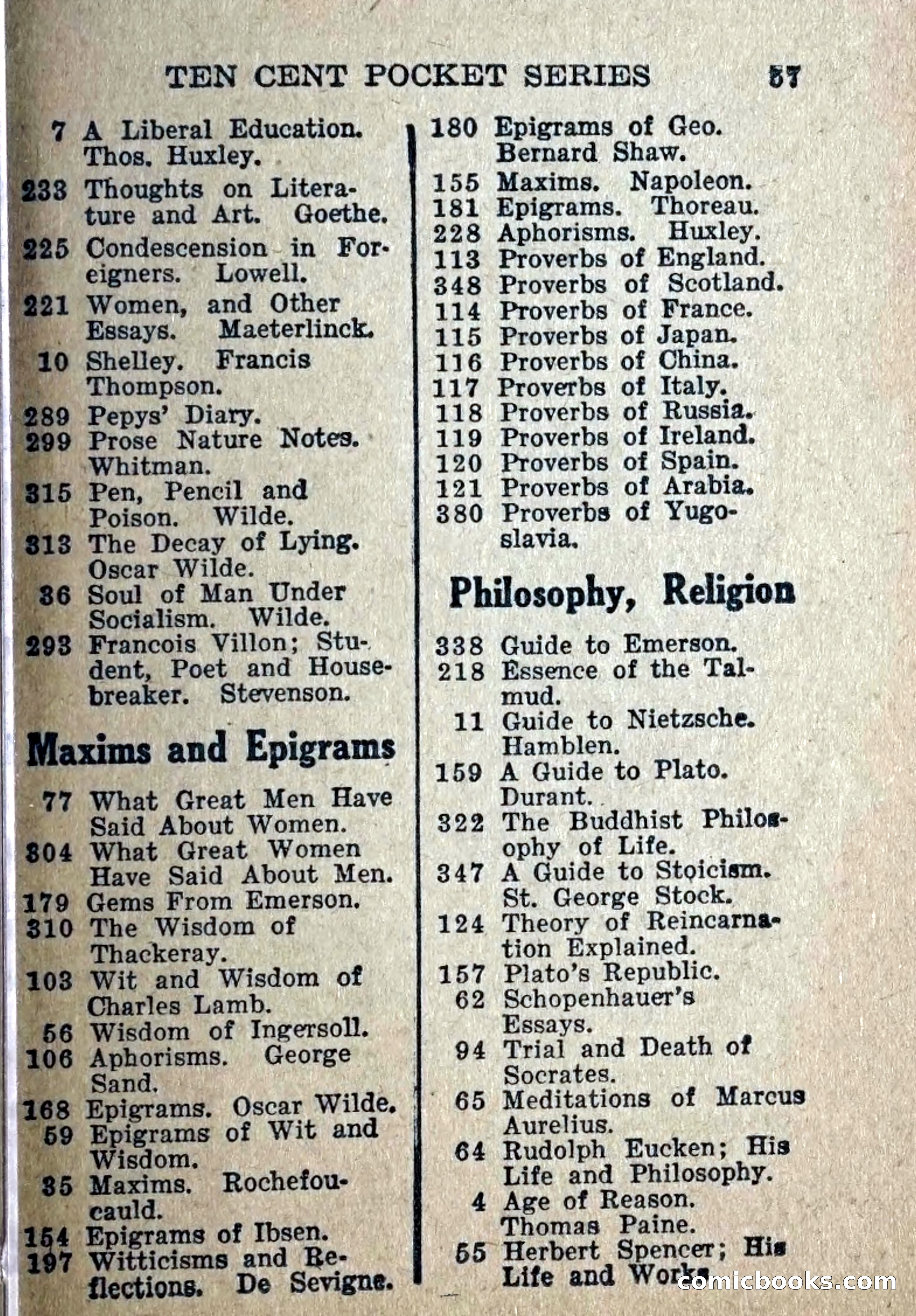 Pulp Magazine Cover — page 62 of 69