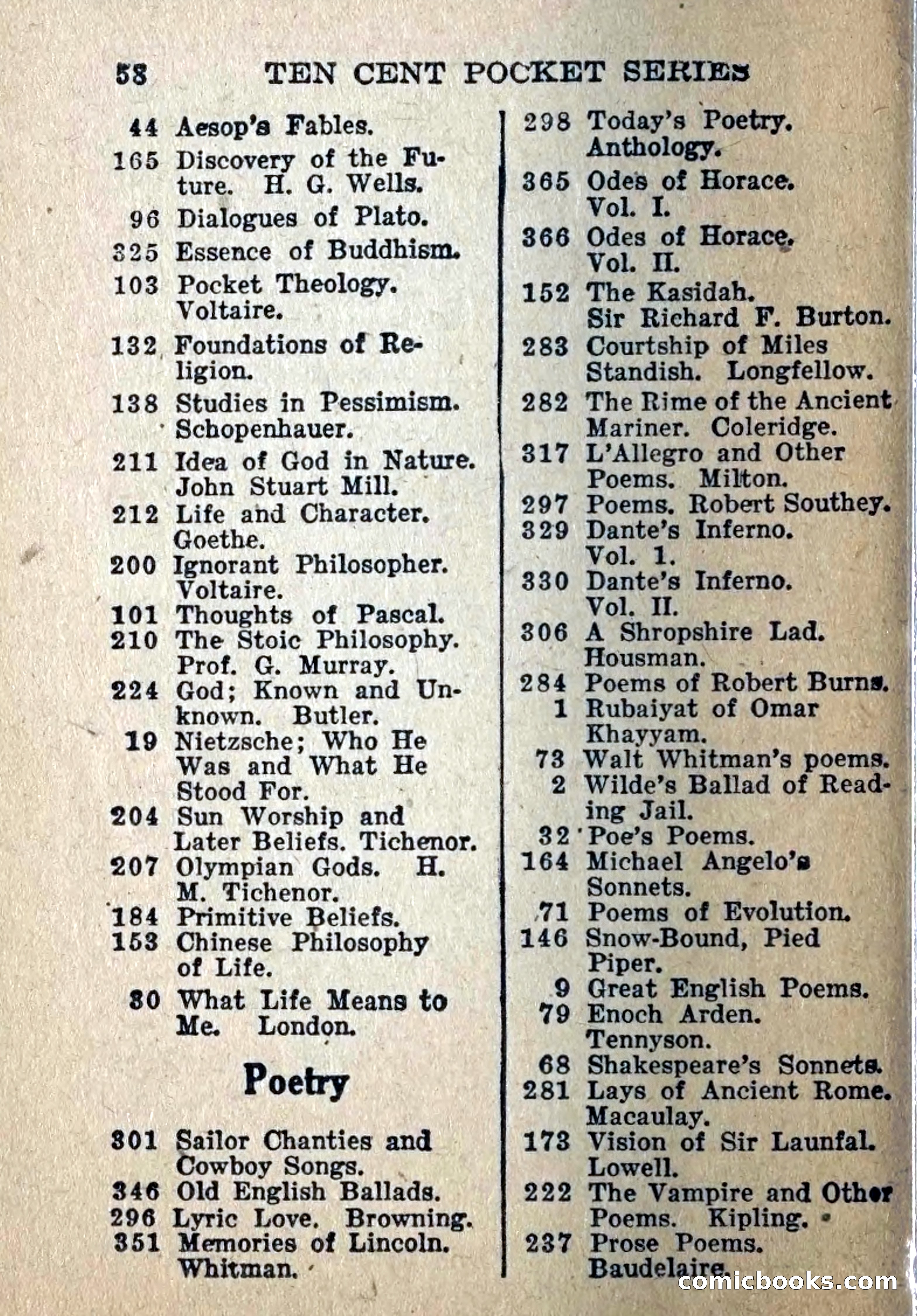 Pulp Magazine Cover — page 63 of 69