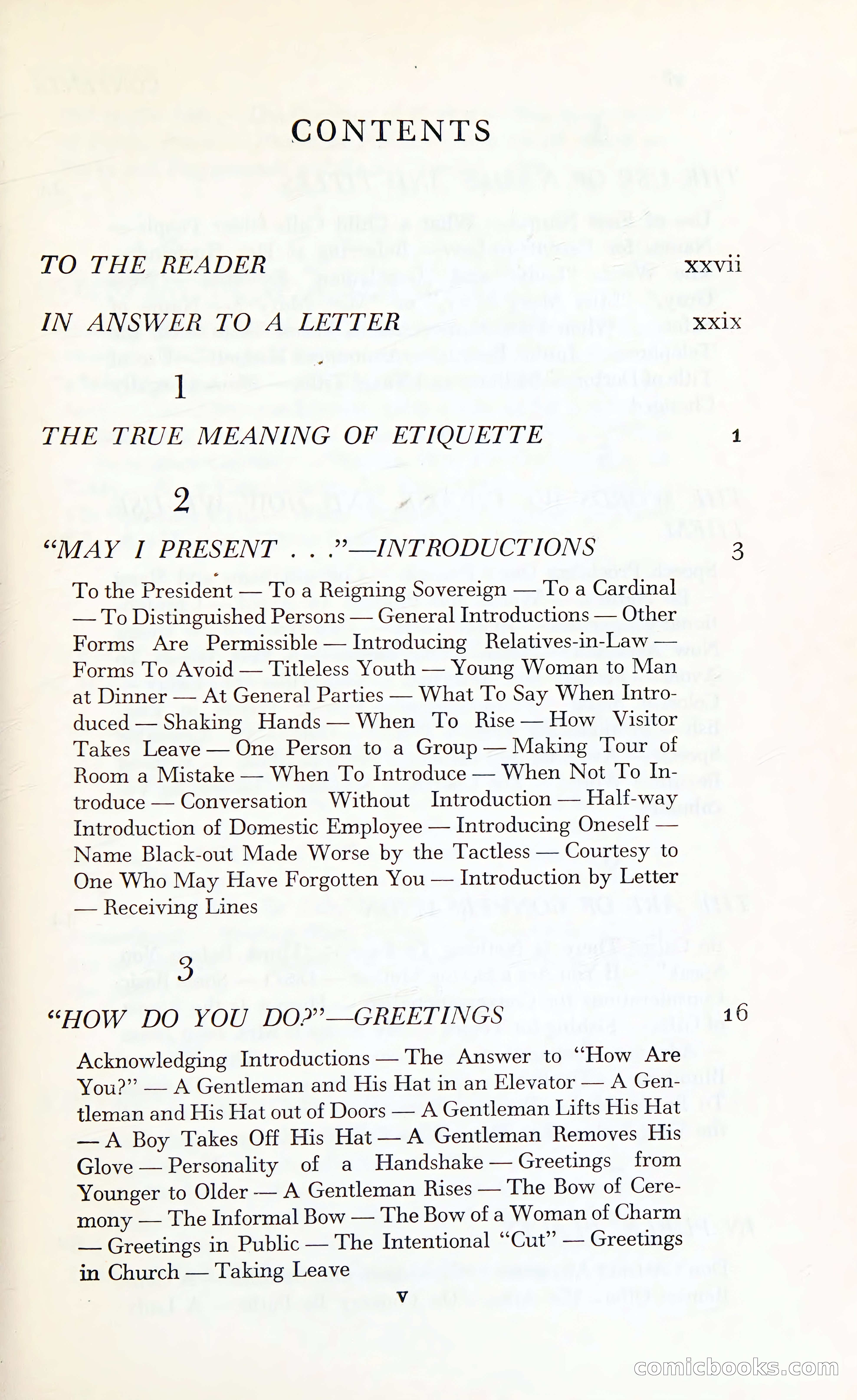 Etiquette: The Blue Book of Social Usage — page 10 of 399