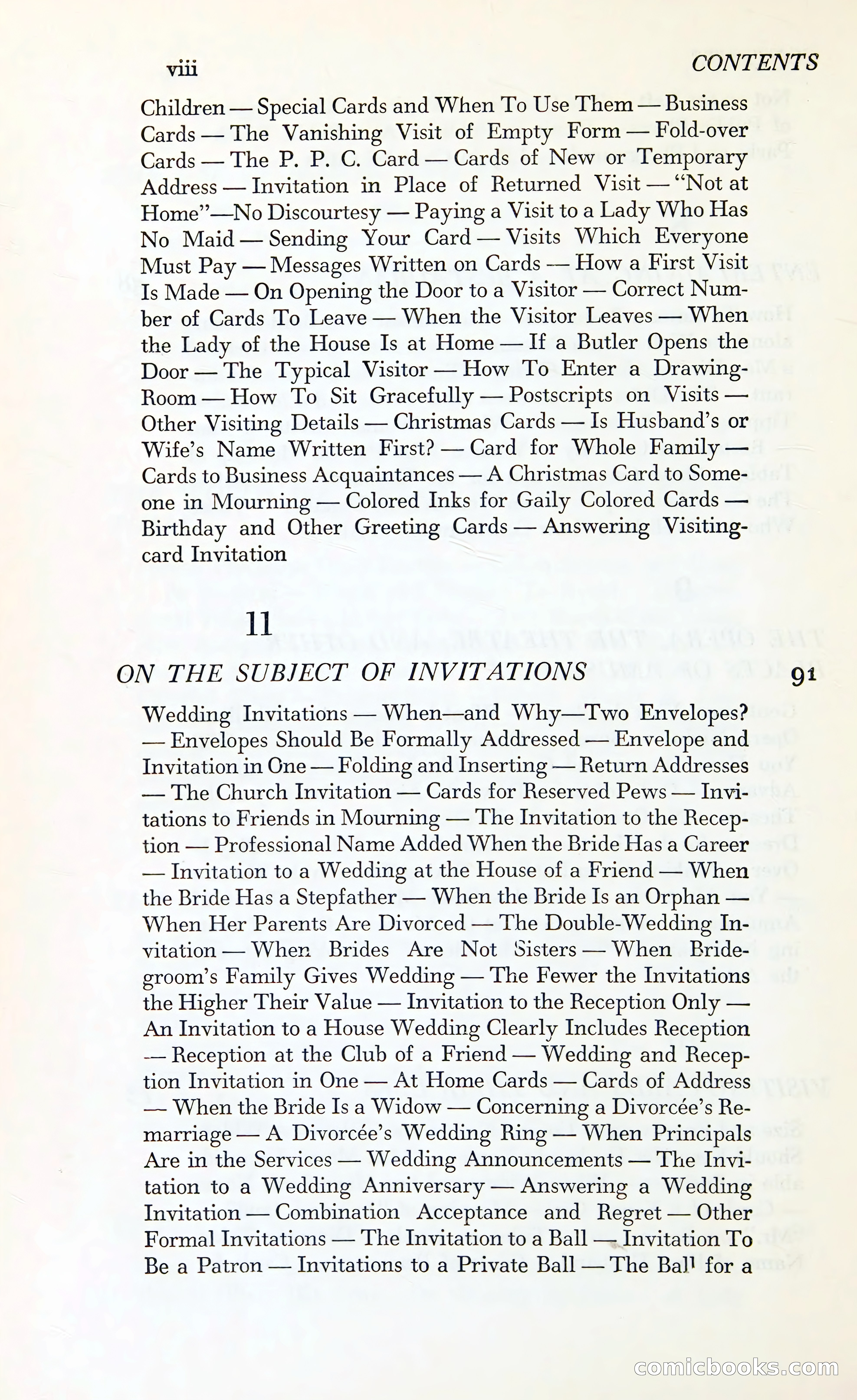 Etiquette: The Blue Book of Social Usage — page 13 of 399