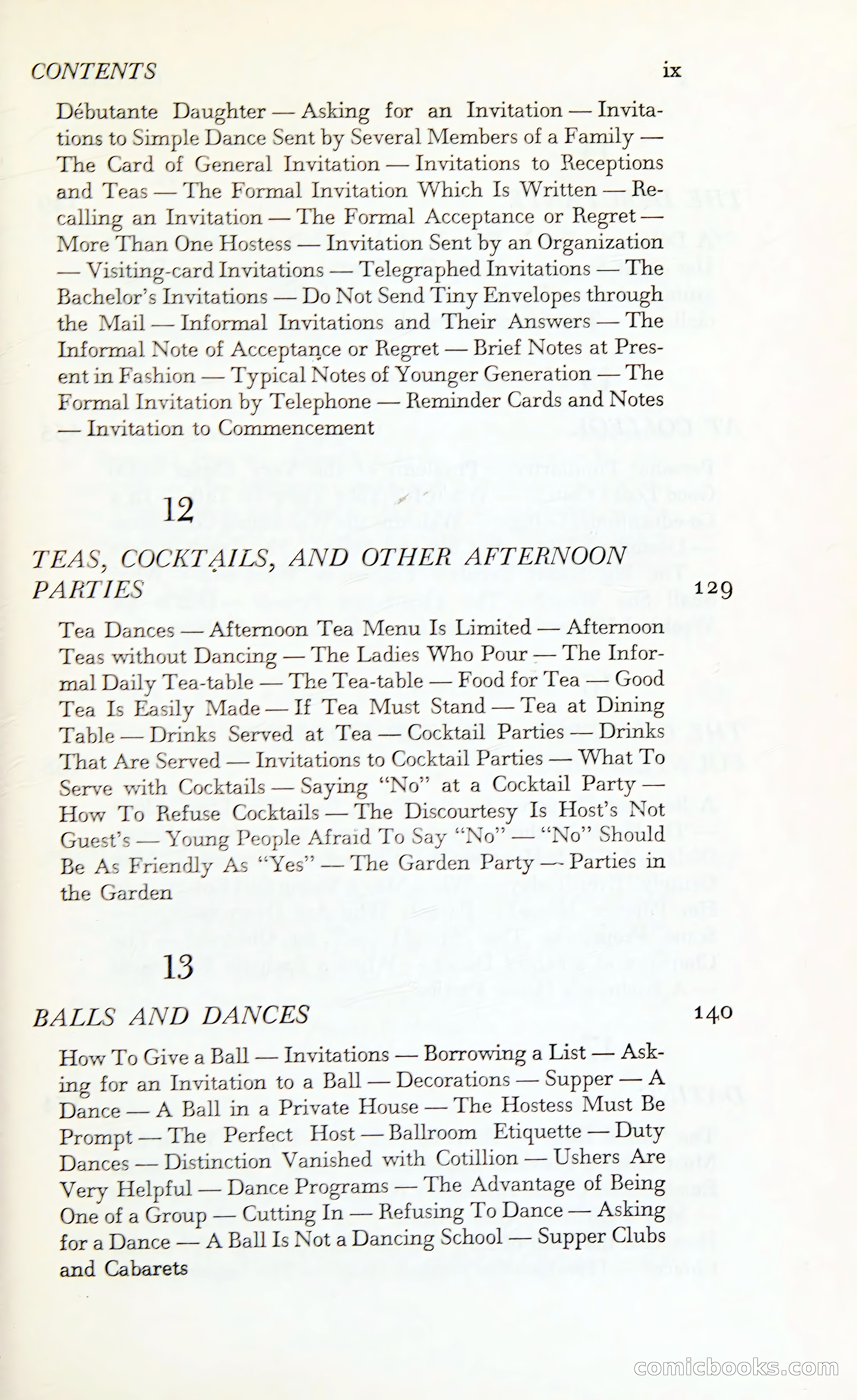 Etiquette: The Blue Book of Social Usage — page 14 of 399