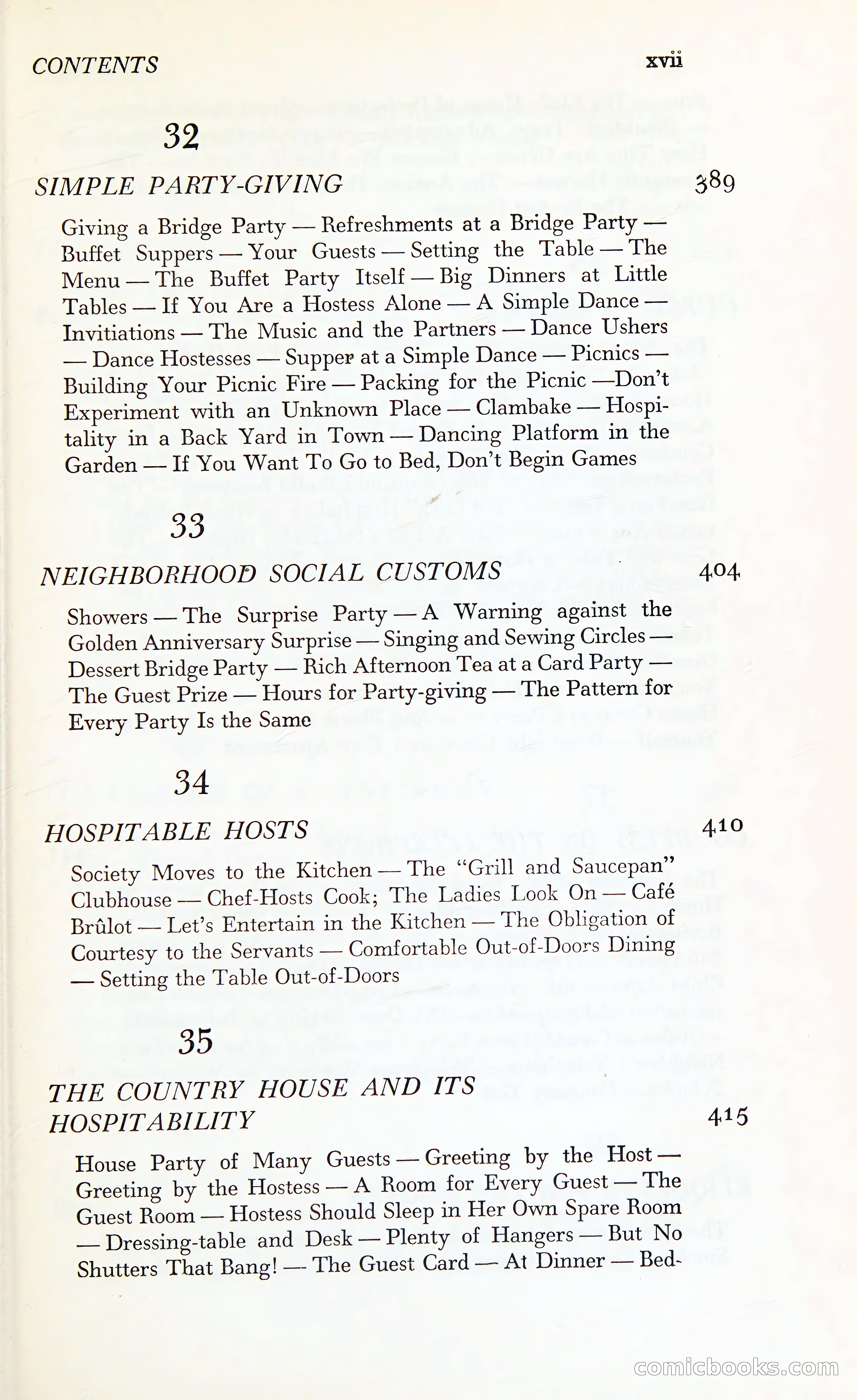 Etiquette: The Blue Book of Social Usage — page 22 of 399