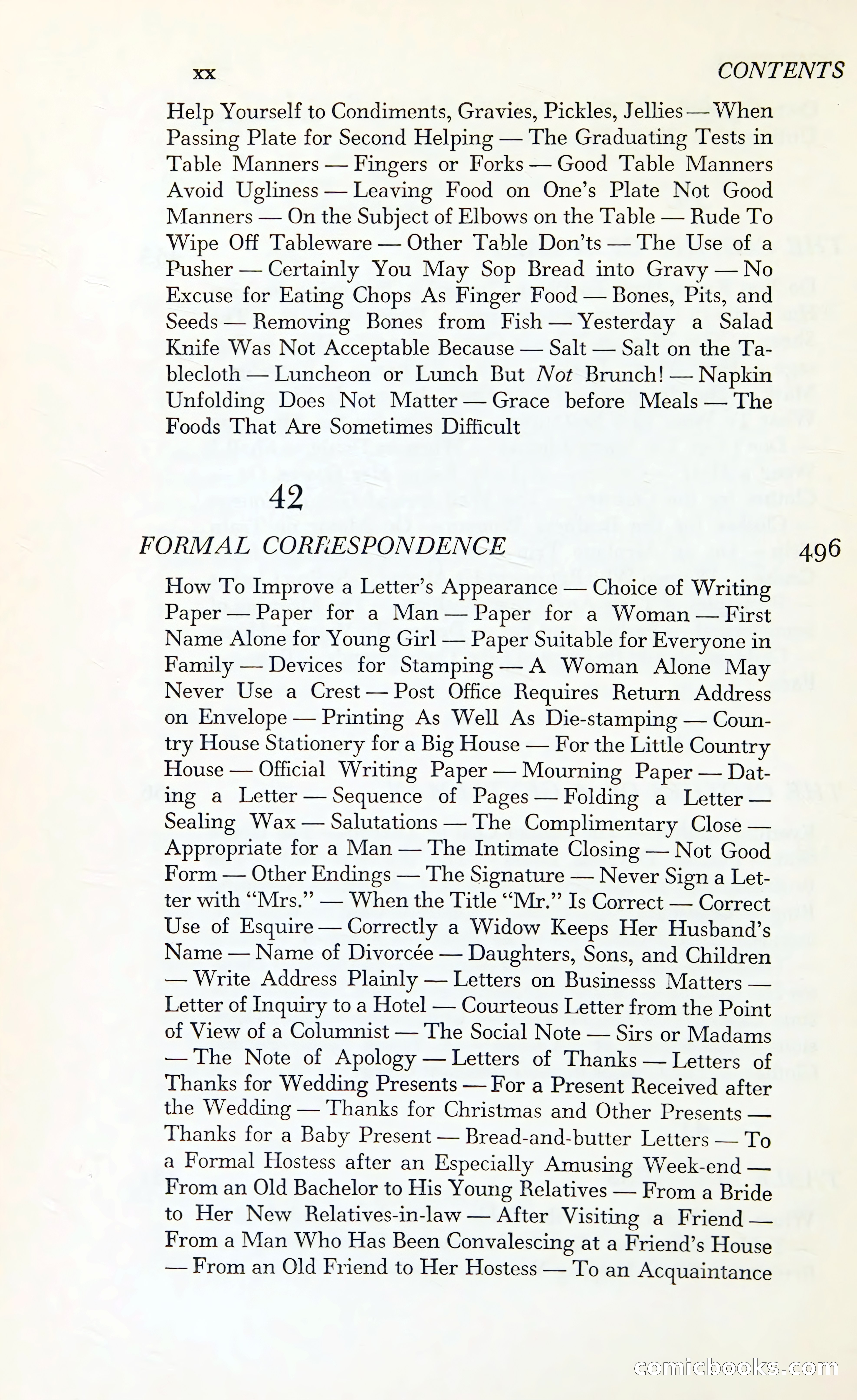 Etiquette: The Blue Book of Social Usage — page 25 of 399
